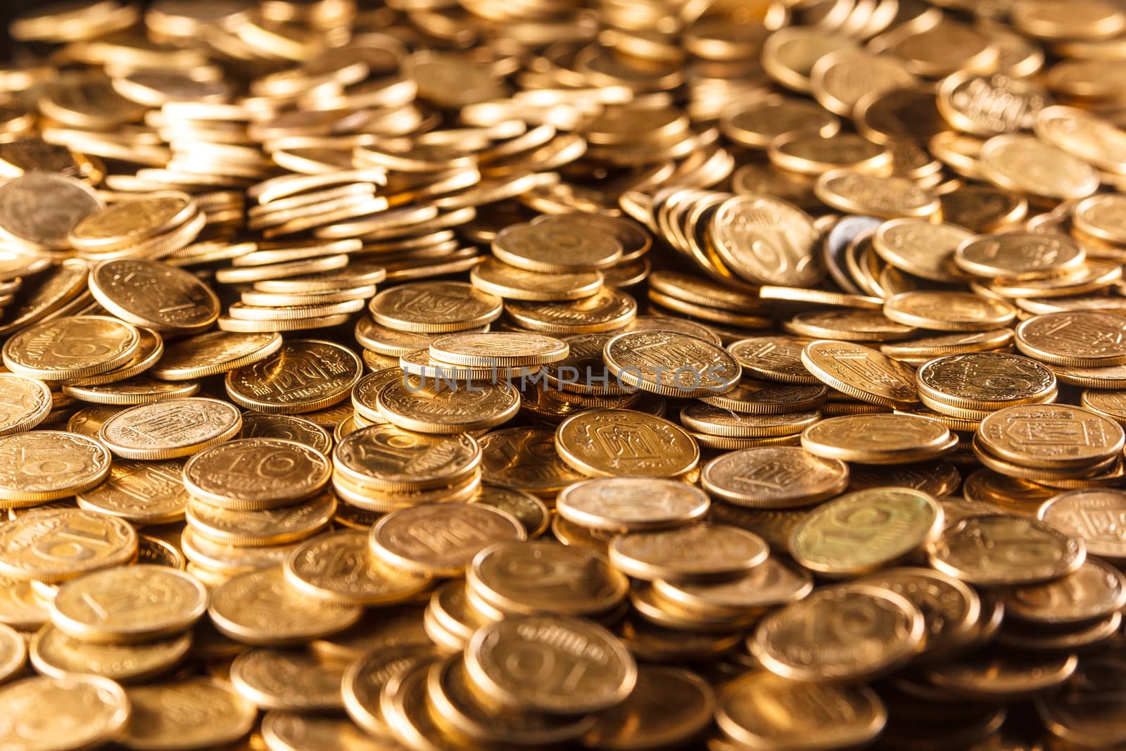 pile of coins by mrakor