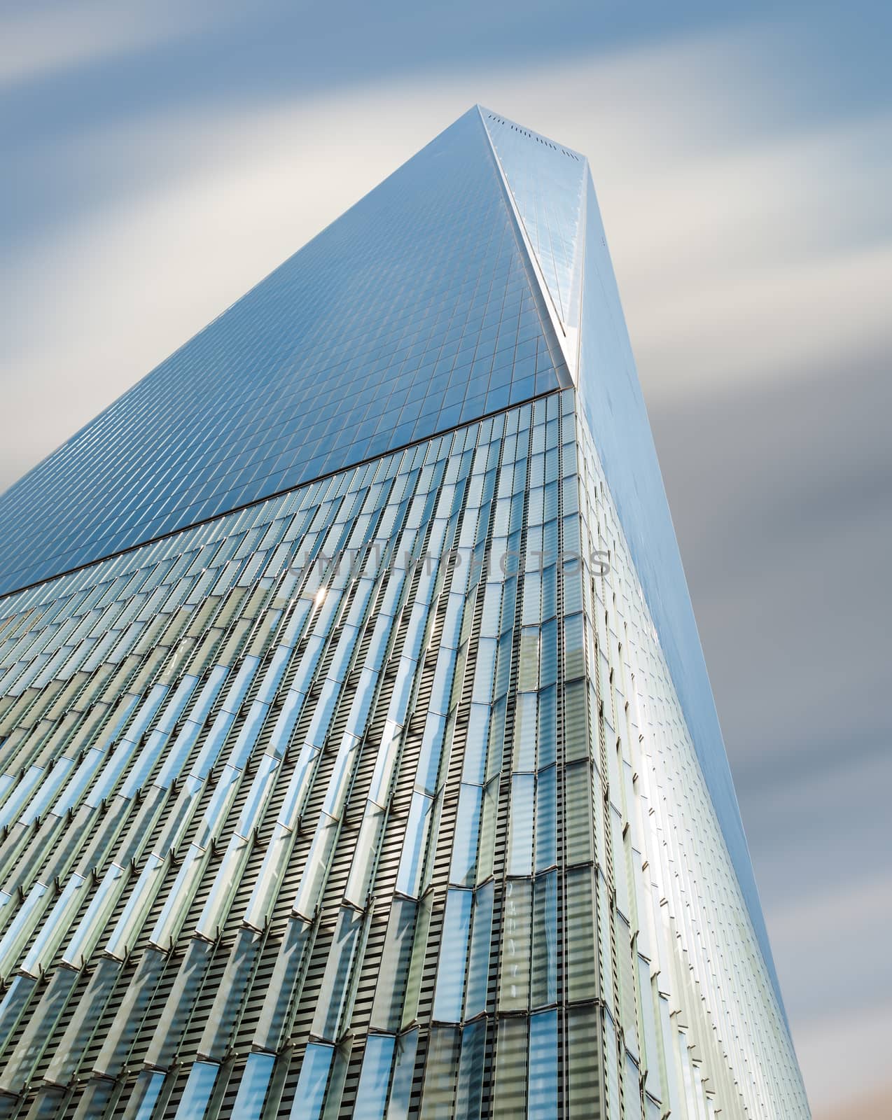 New York, USA, World Trade Center. Manhattan modern architecture