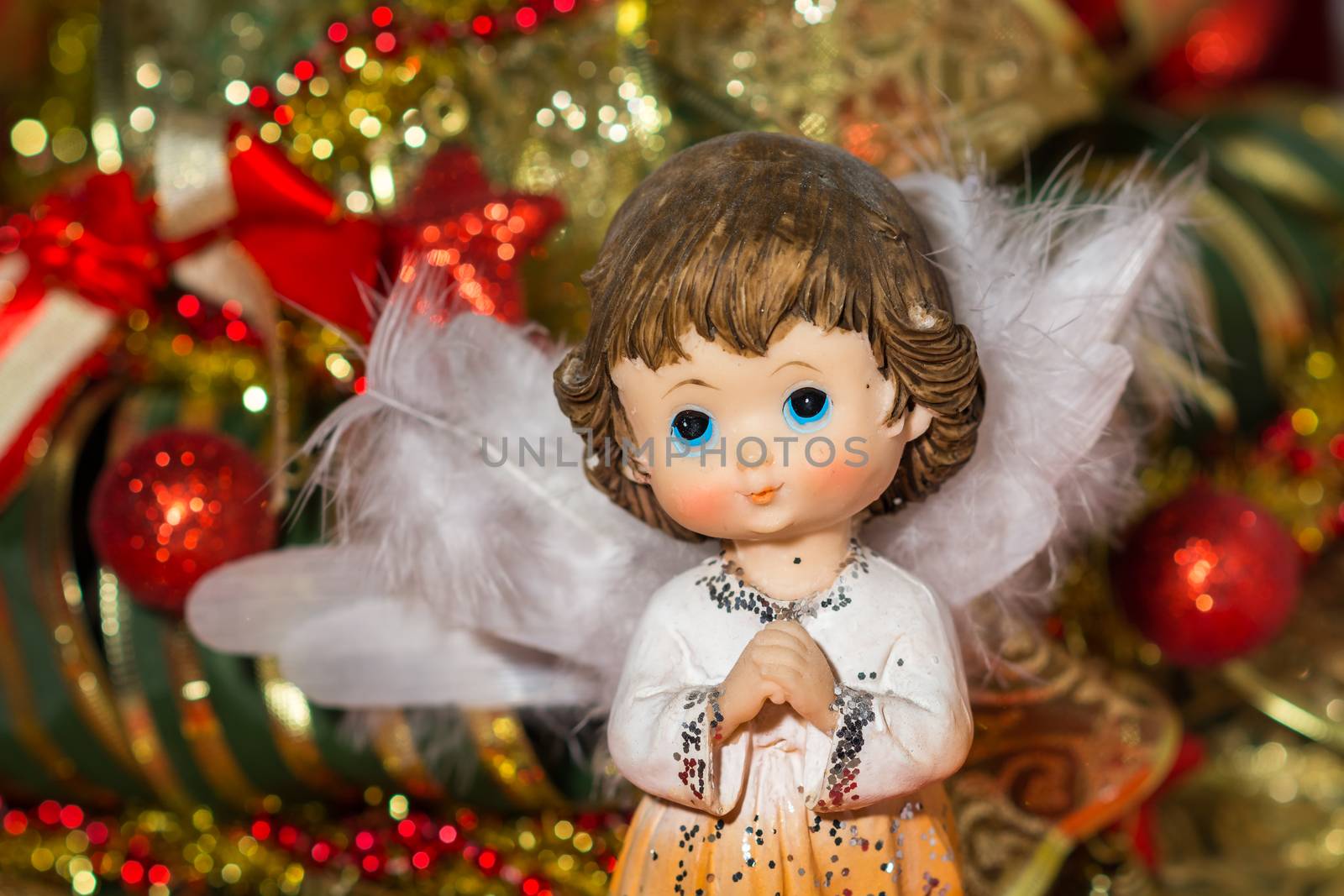 Angel Christmas Light by Robertobinetti70