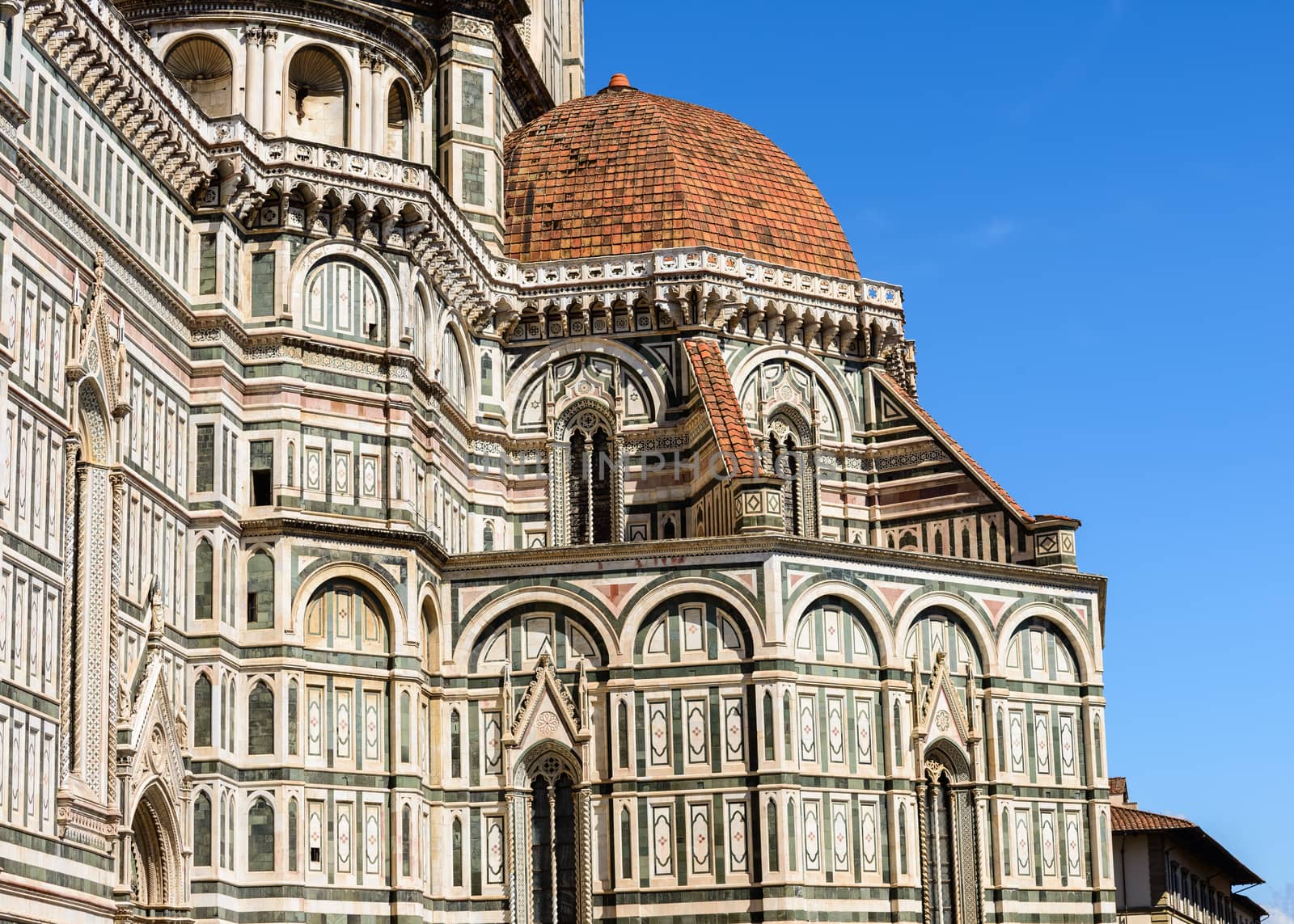 The dome of Florence Cathedral  by Robertobinetti70