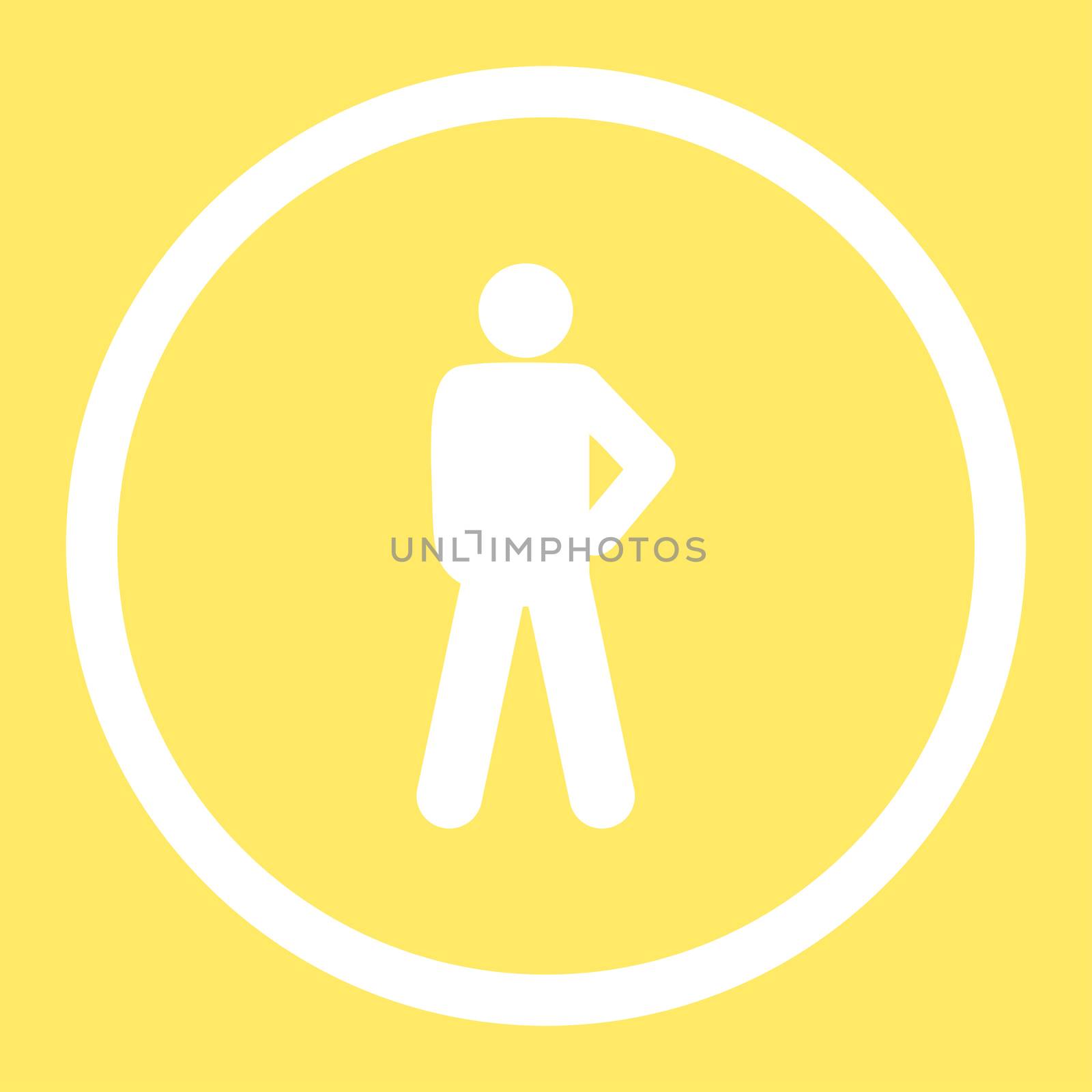 Audacity glyph icon. This rounded flat symbol is drawn with white color on a yellow background.
