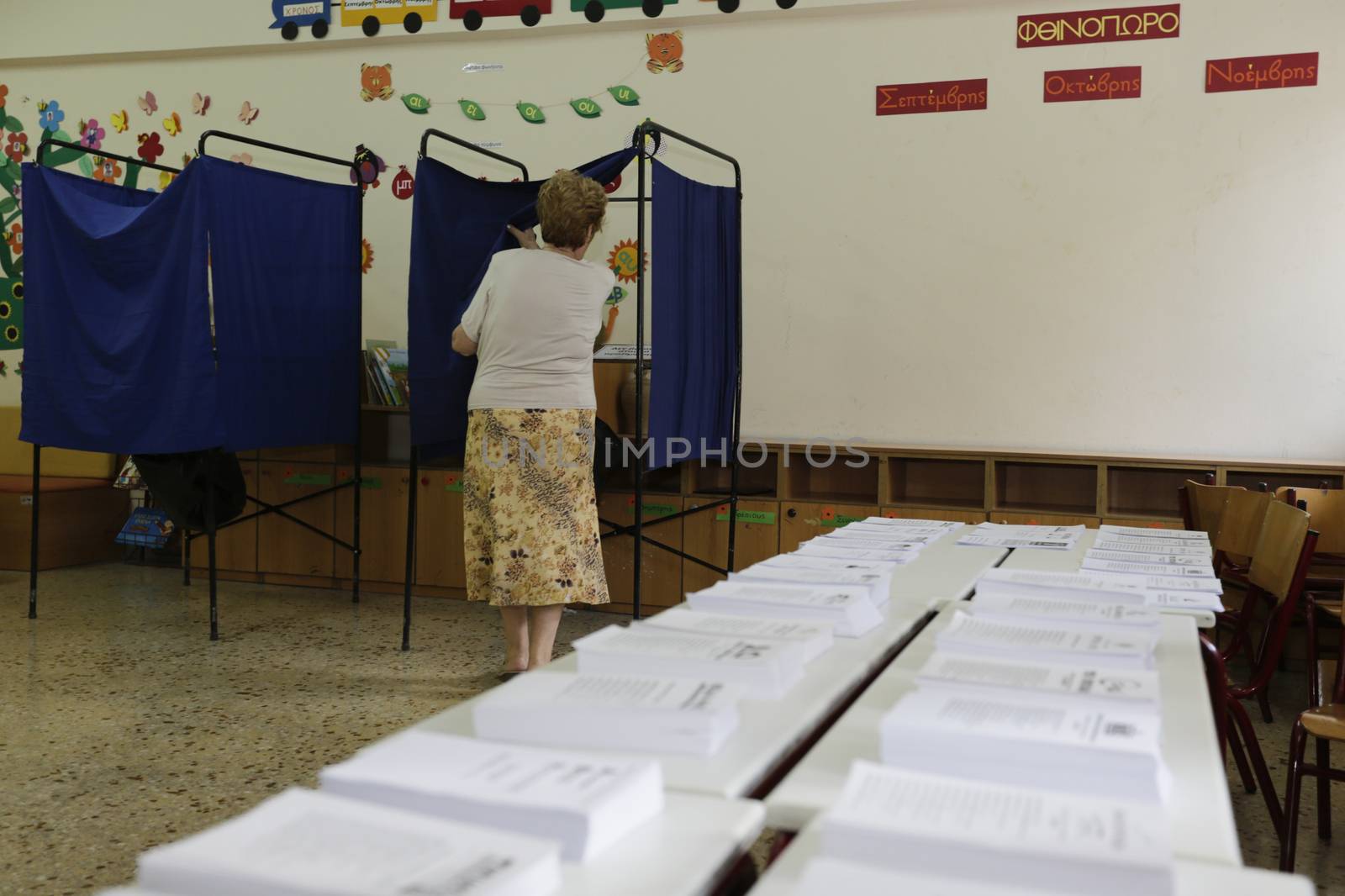 ATHENS - GREEK - ELECTION - VOTING - POLLS by newzulu