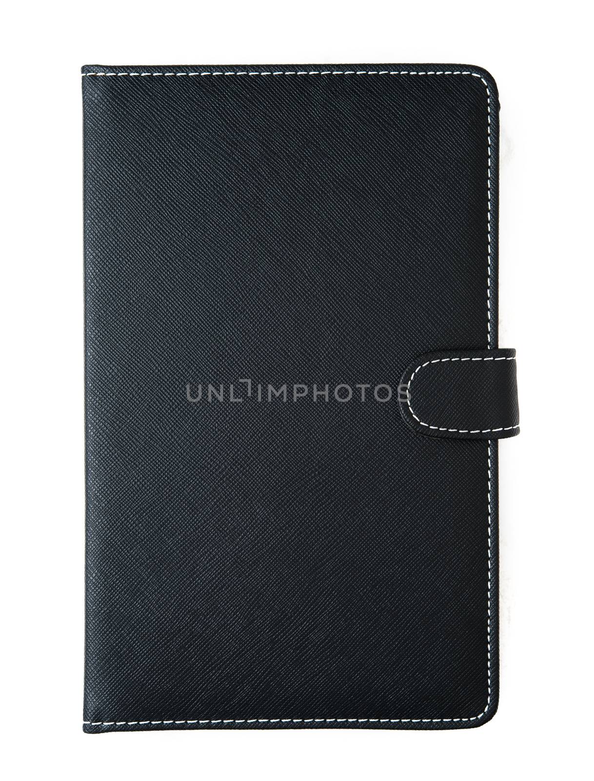 leather notebook front cover