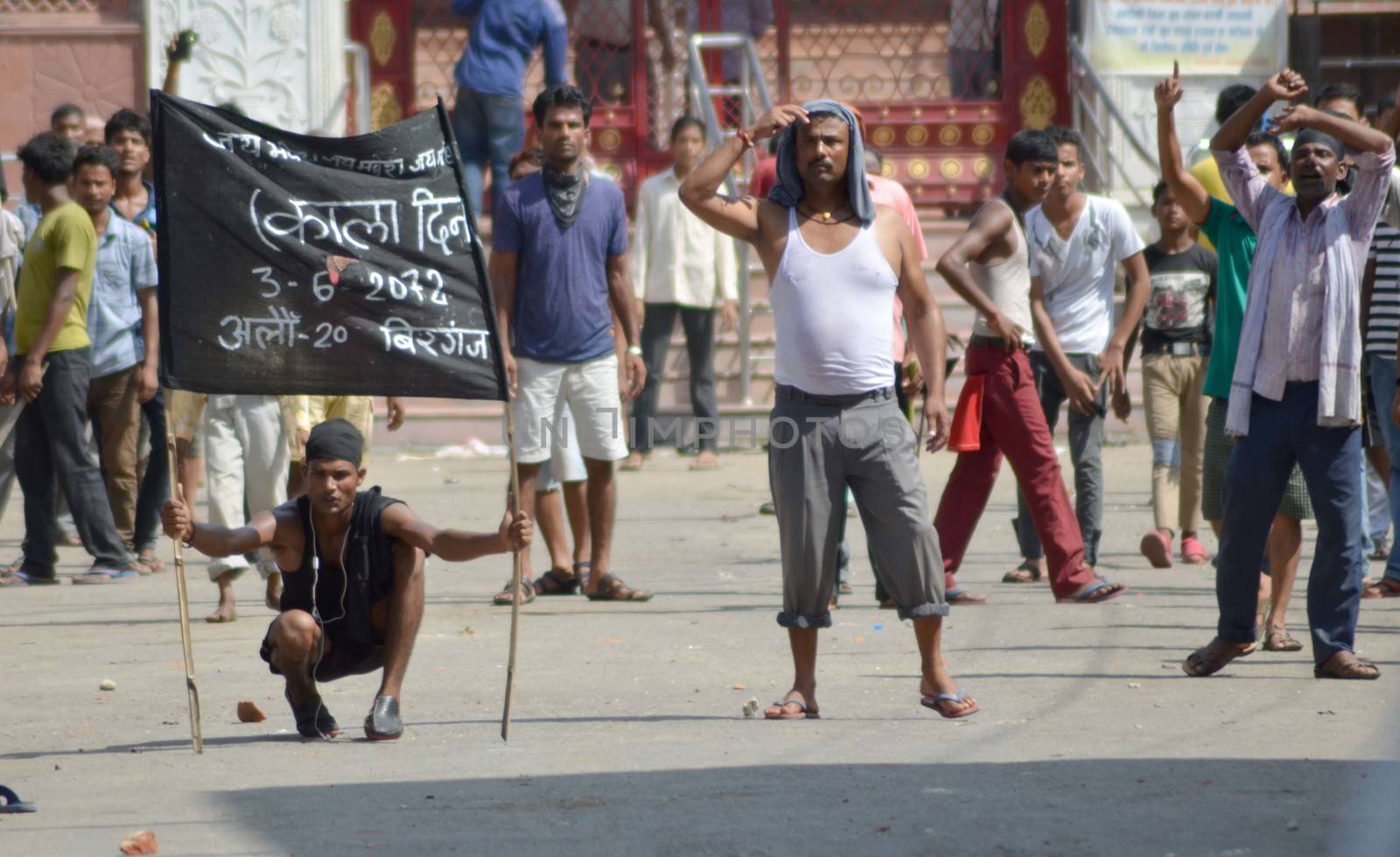 NEPAL, Terai: Nepal announced its first democratic constitution, sparking outrage among the Madeshi and Tharu ethnic communities on September 20, 2015. 	Demonstrators have staged protests in different parts of the Terai region, demanding a new demarcation of the state so that they are more fairly represented under the new constitution. 	The riots became violent and security personnel opened fire on protesters, killing at least one and leaving more than a dozen injured on September 20. 