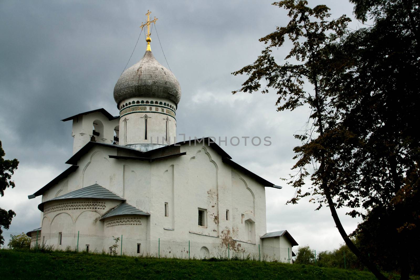 Ancient Peter and Paul orthodox church in Pskov by alexx60