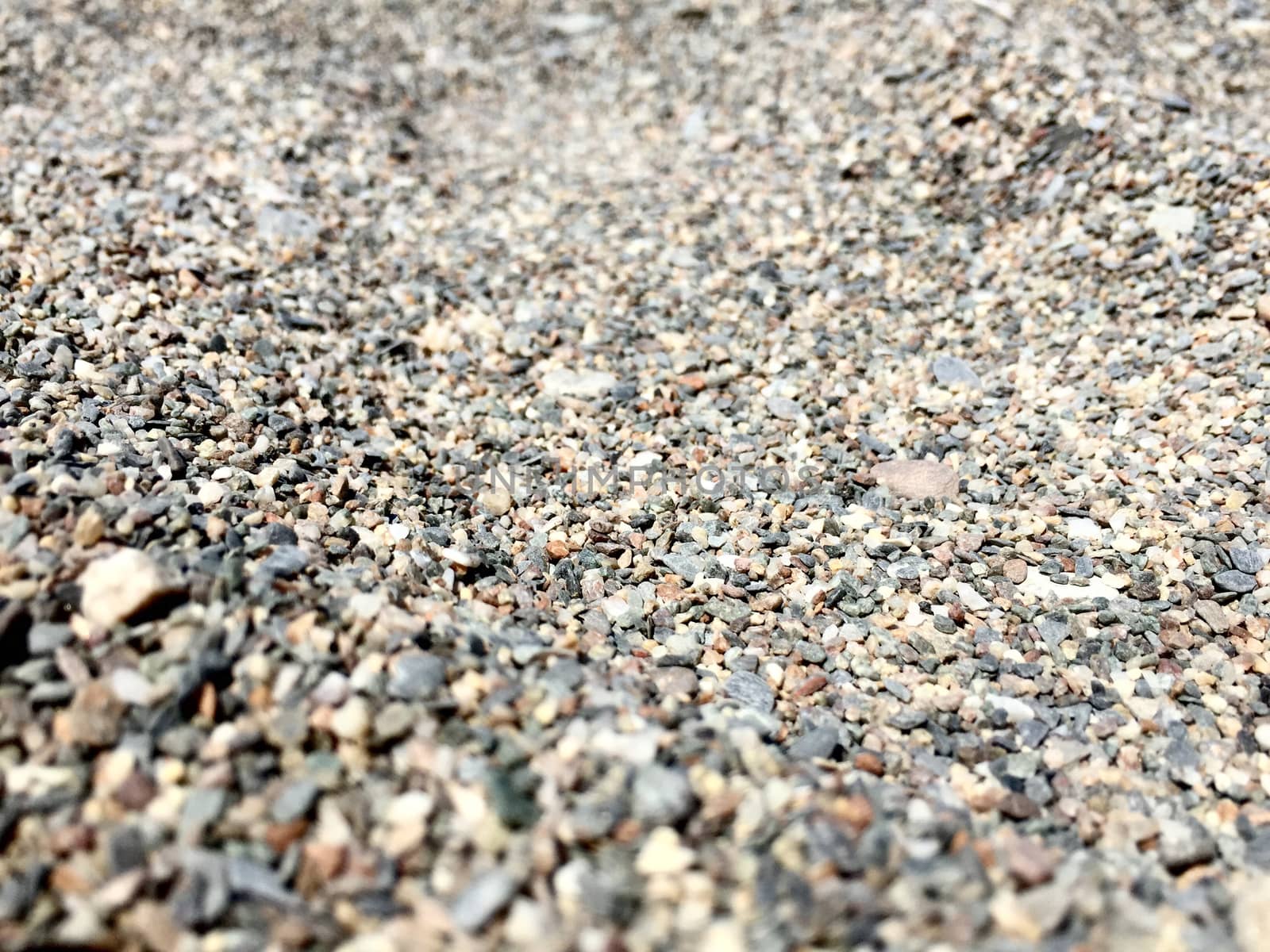 Little stones of a italian beach