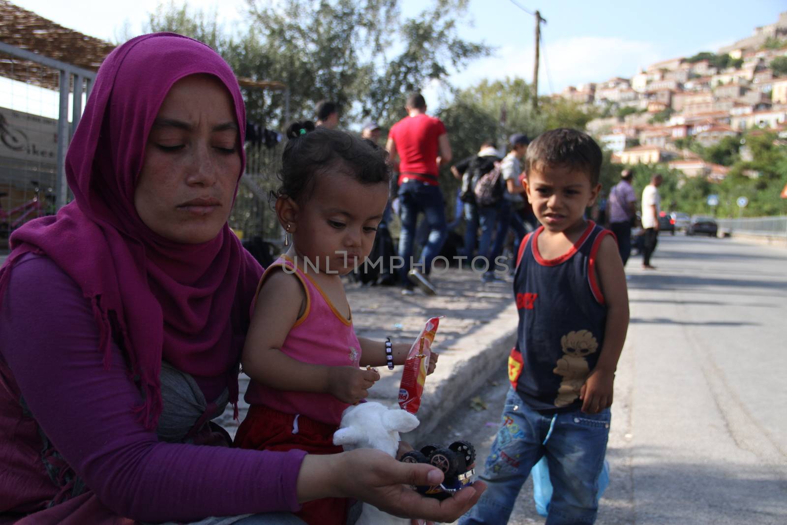 GREECE, Lesbos: Scenes of arrival in Lesbos, marking the beginning of a long and difficult journey through Europe for thousands of refugees, taken 4th-10th September, 2015. 