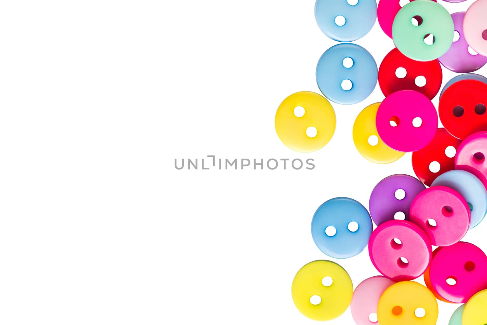 set of different colored buttons by iprachenko