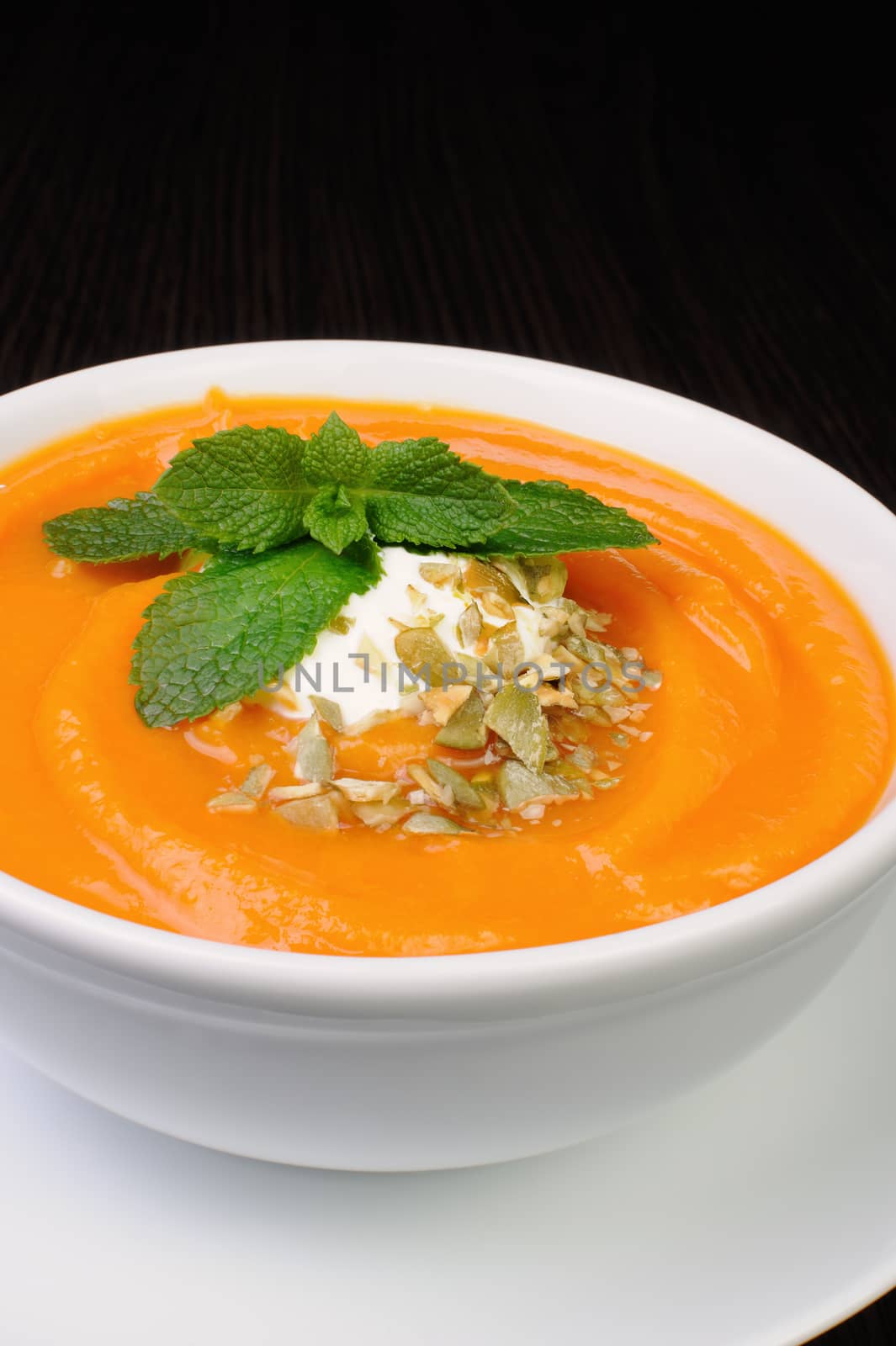 Pumpkin soup puree by Apolonia