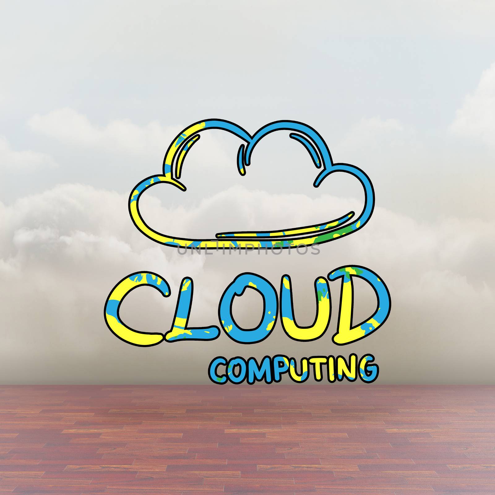 Composite image of cloud computing by Wavebreakmedia
