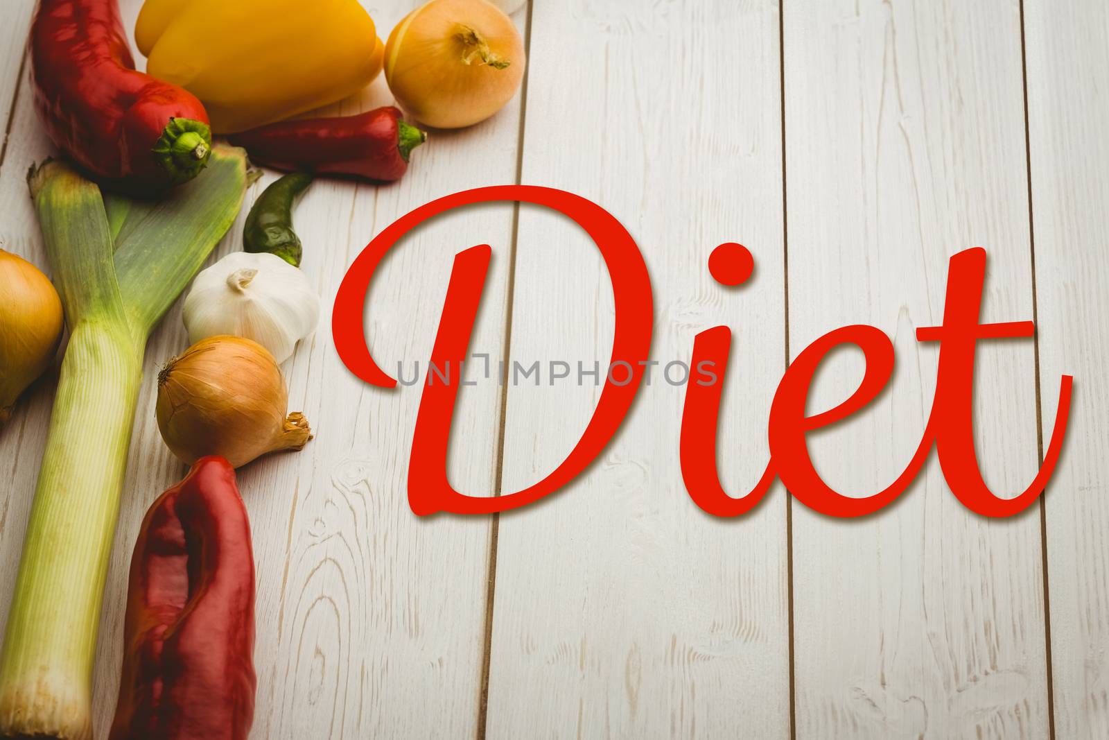 Composite image of diet by Wavebreakmedia