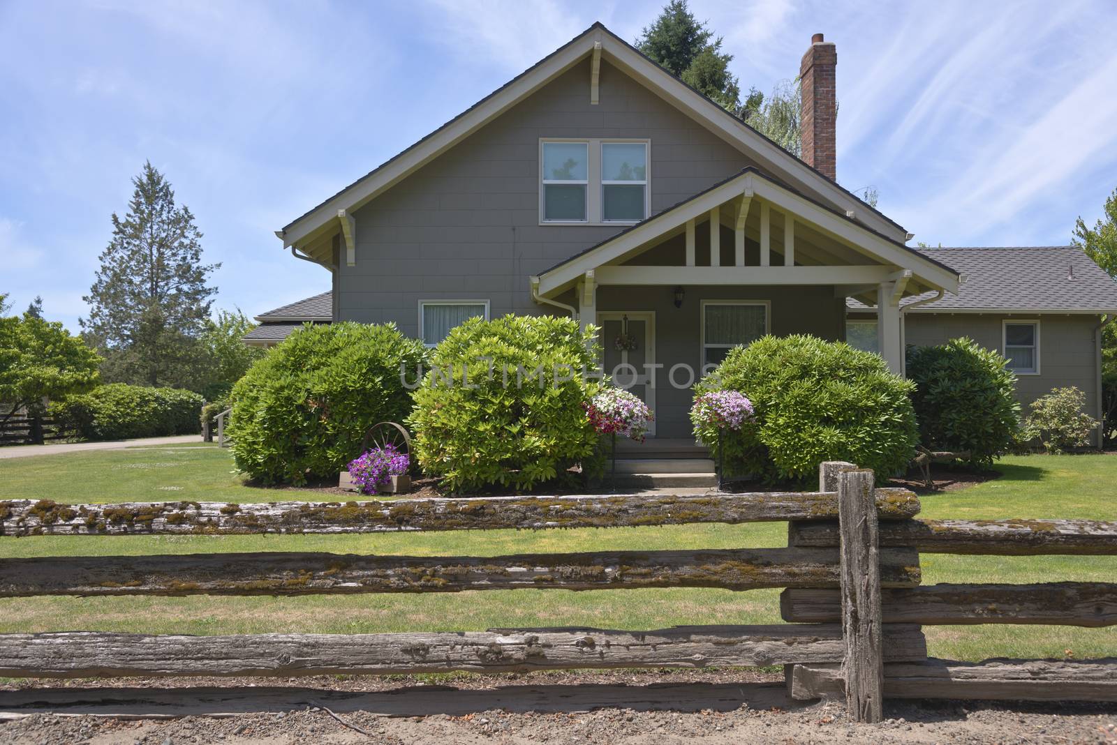 Country home in rural Oregon. by Rigucci