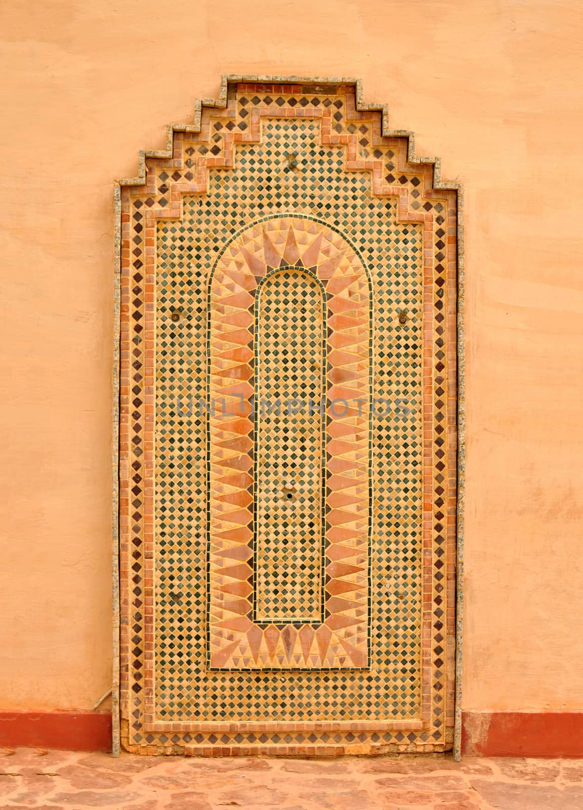 agadir city morocco medina landmark arab wall decoration
