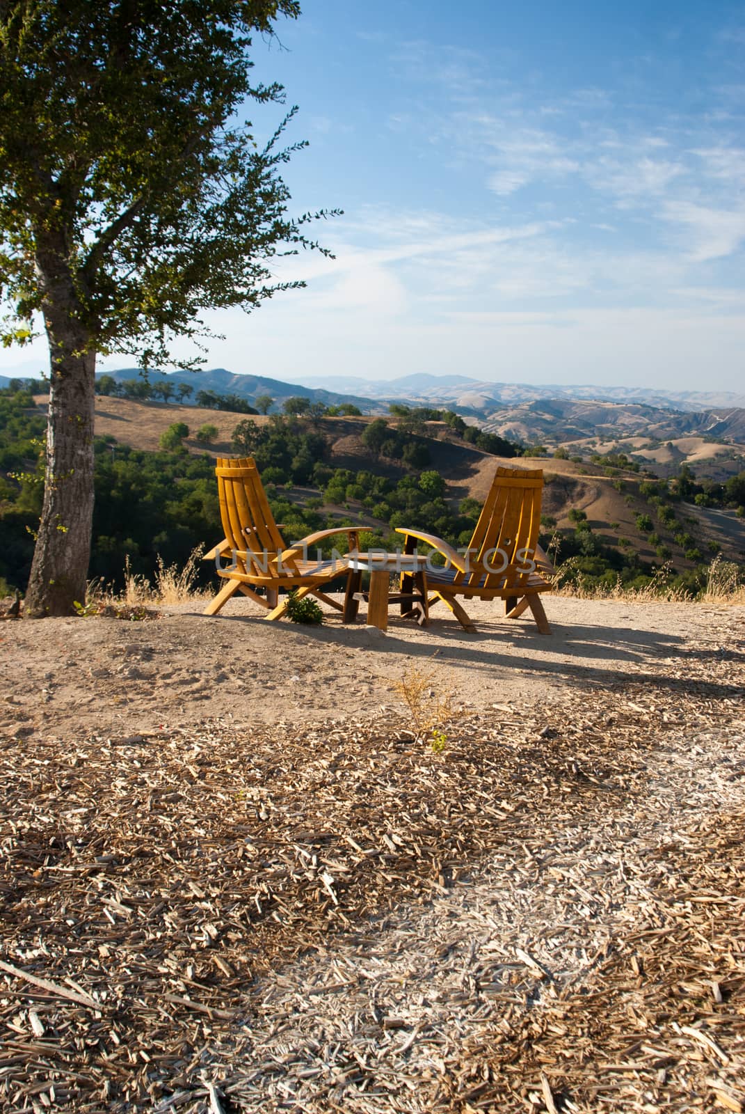 Seating for Two in California wine country by emattil