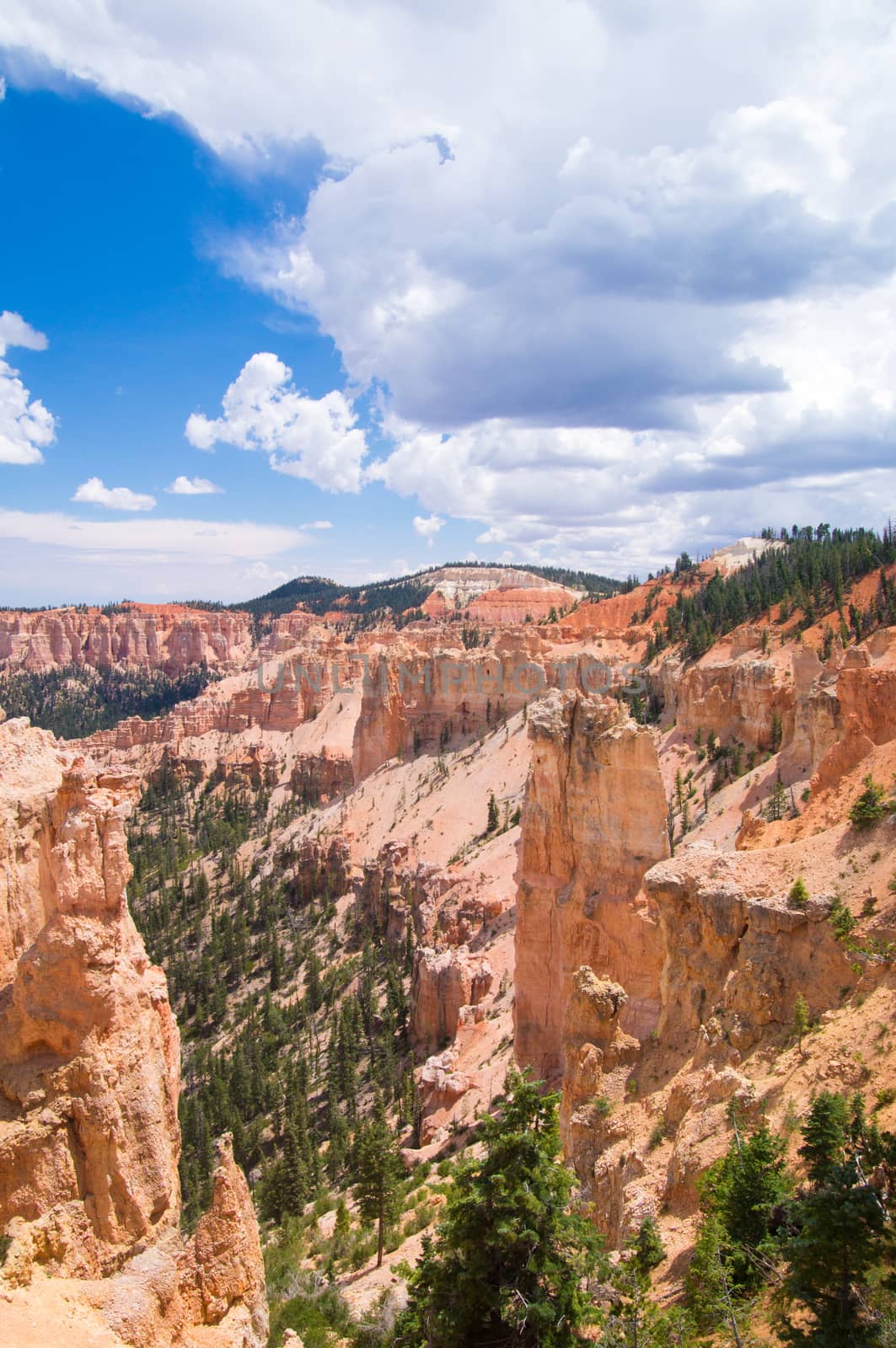 Sandstone Canyons at Bryce National Park by emattil