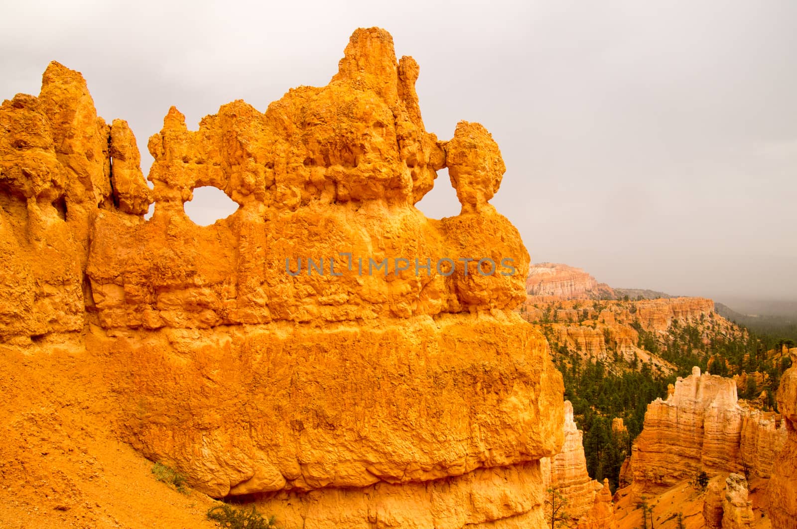 Bryce Canyon rock formations, Utah USA