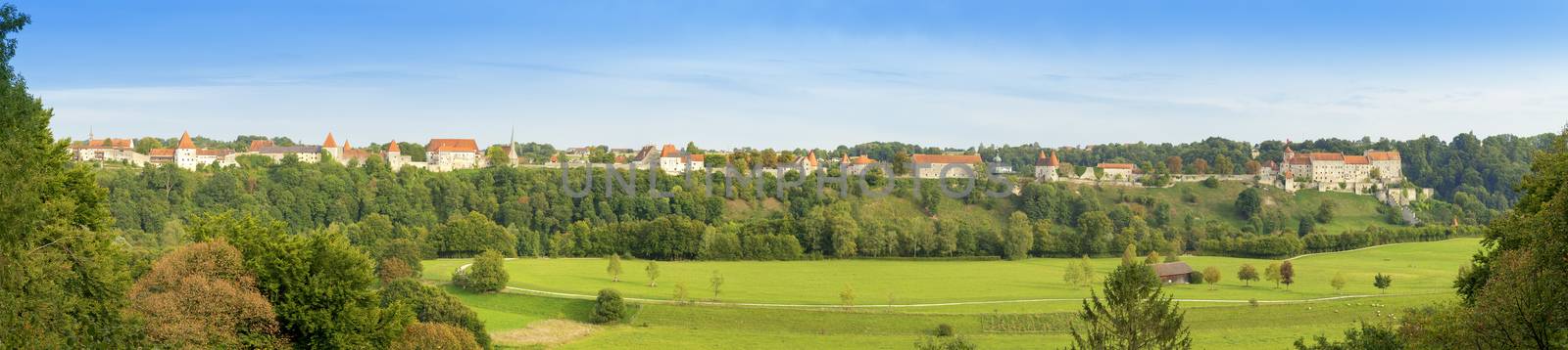 An image of a the Castle Burghausen