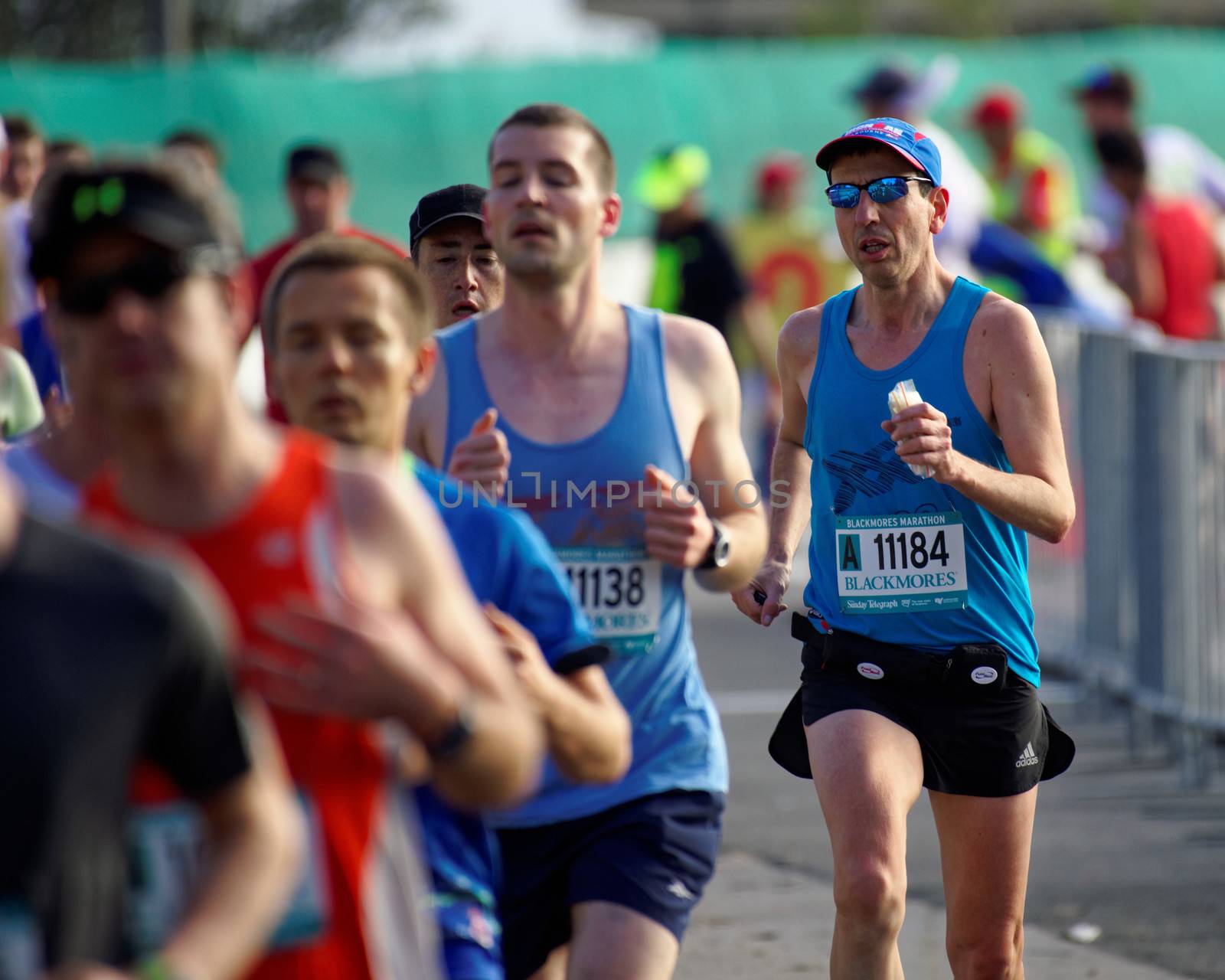 AUSTRALIA, Sydney: Participants compete in the Sydney Running Festival on September 20, 2015. Around 30,000 participants took part in the 15th Sydney Running Festival which incorporates a 42km marathon, a half marathon, a 9km bridge run as well as a 3.5km family fun run