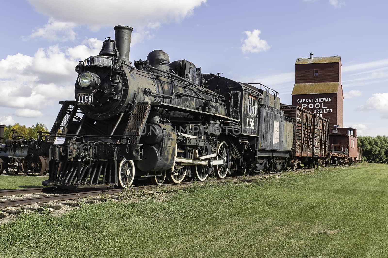 This vintage steam locomotive, known as the 10 wheeler or a type 4-6-0, was a favorite around the world during the first half of the 20th Century.