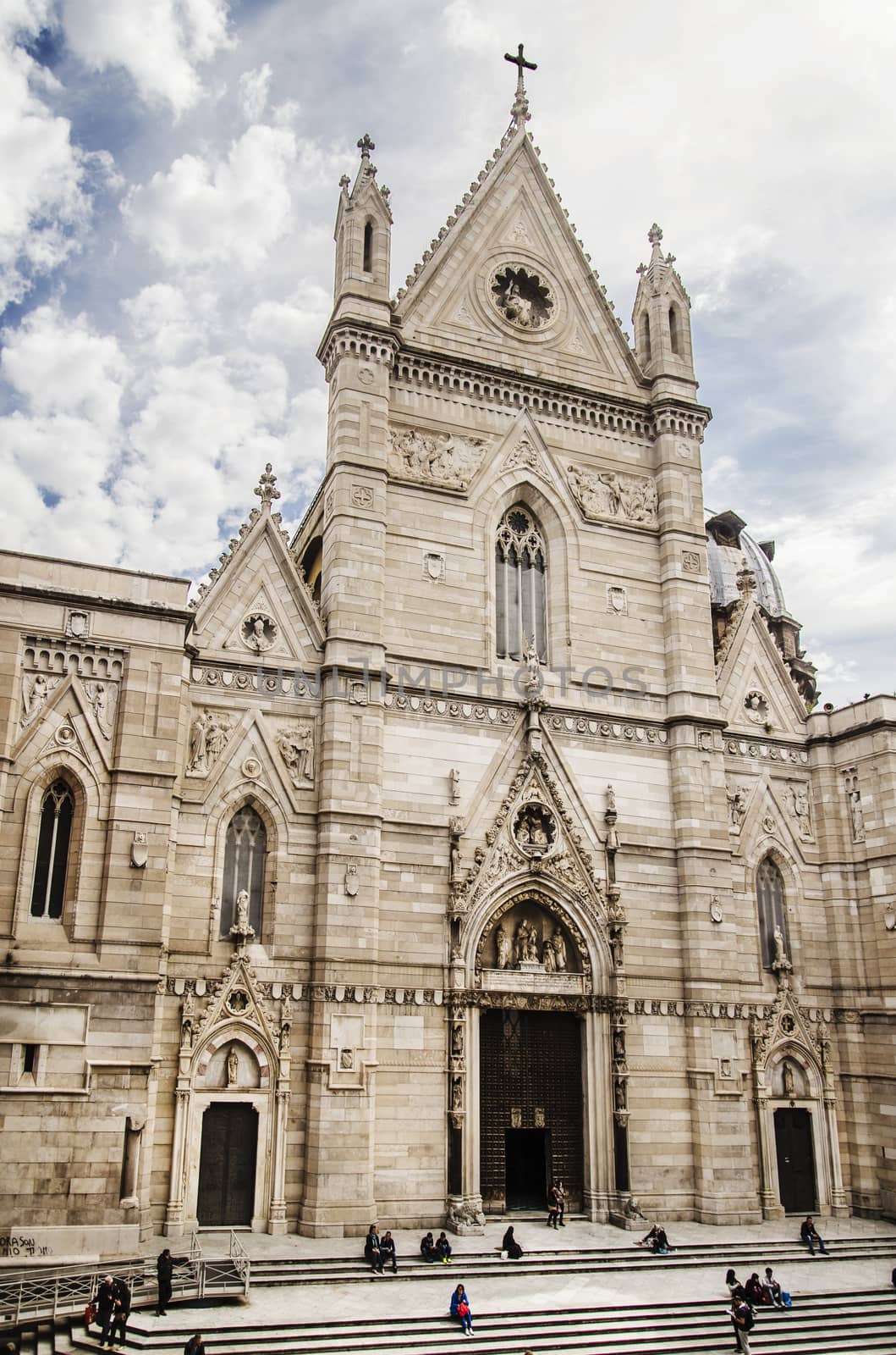 Naples Cathedral is the main church of Naples, southern Italy, commissioned by King Charles I of Anjou, completed in the early 14th century under Robert of Anjou.