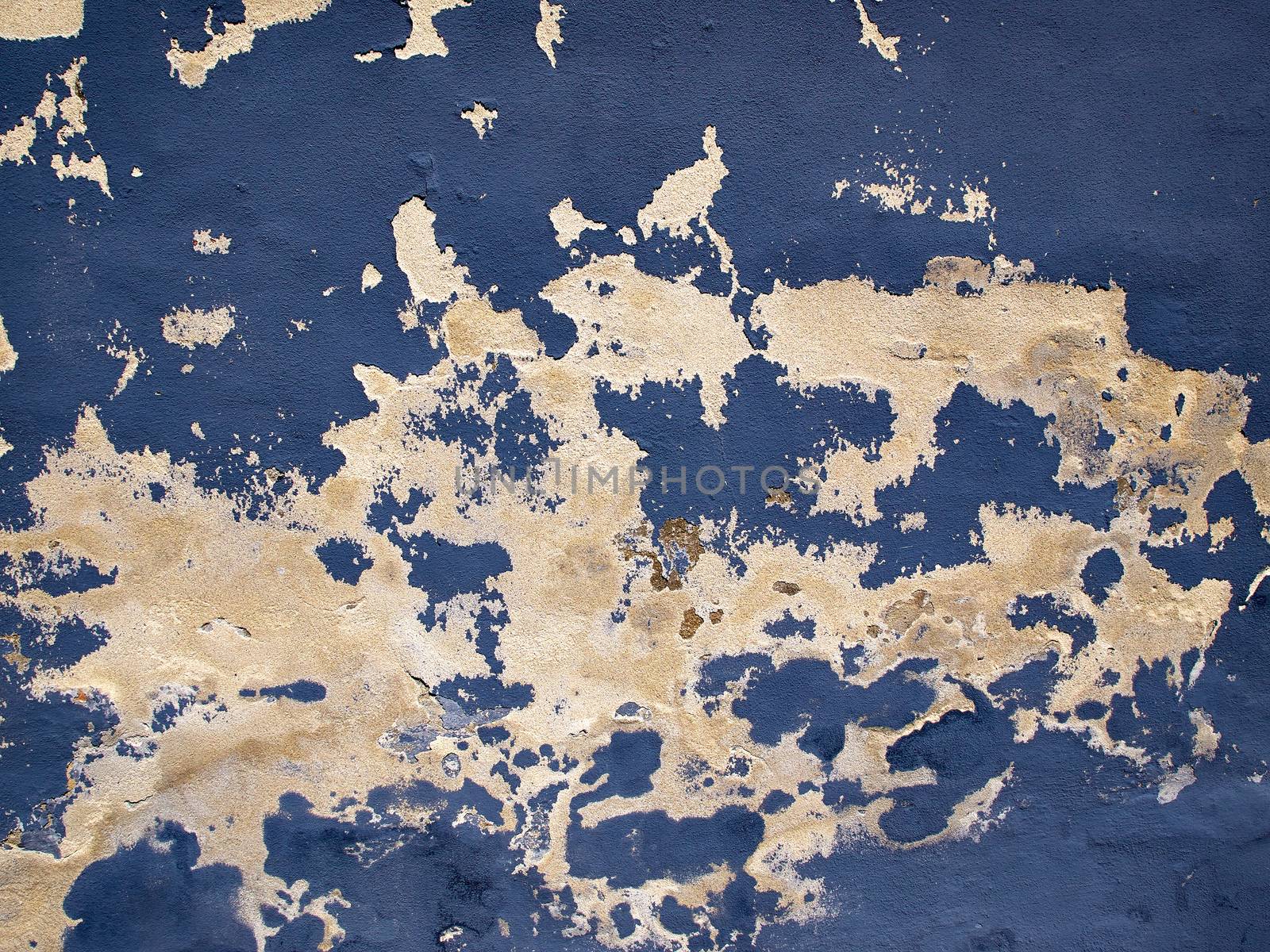 Background image of old broken vintage brick wall stucco