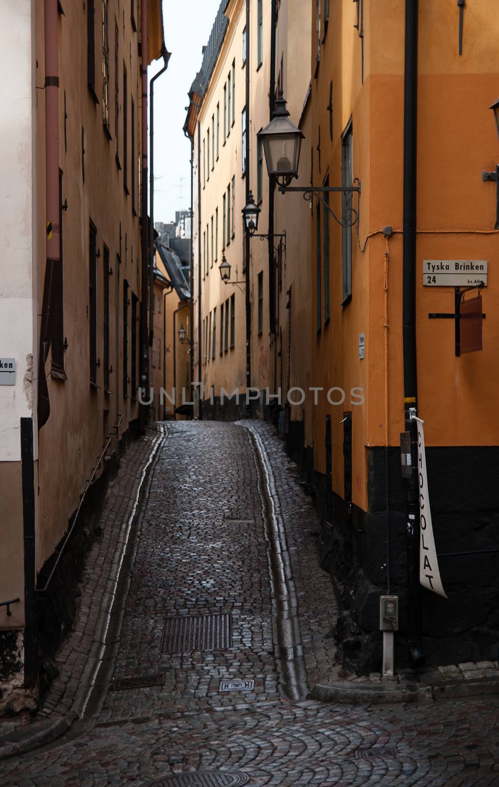 Old Stockholm streets by javax