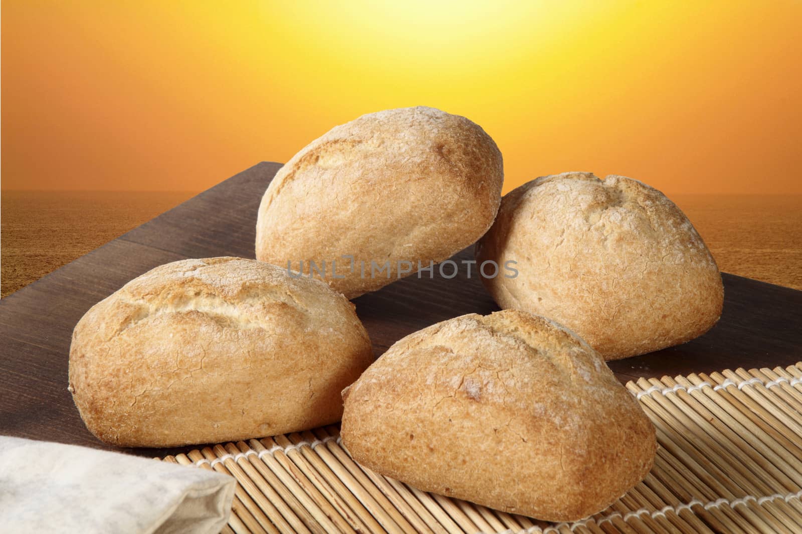 bread - sunset over the sea by diecidodici