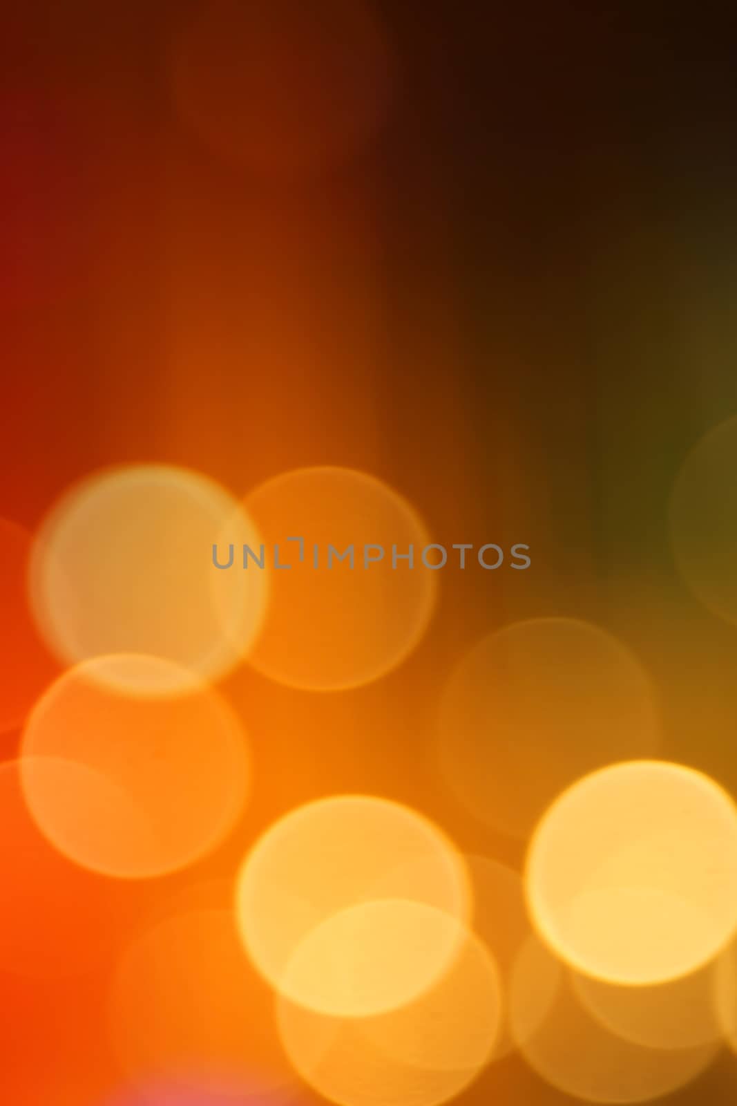 Blurry abstract background with bokeh defocused lights