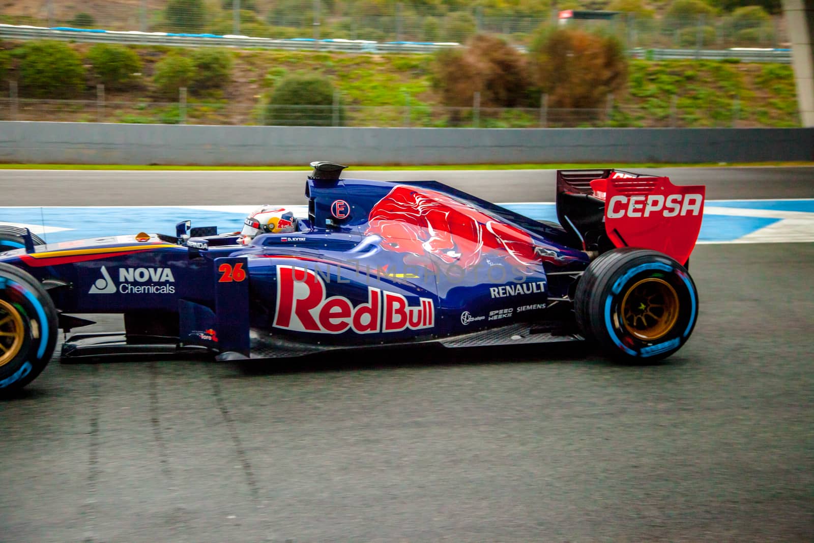 Team Toro Rosso F1, Daniil Kvyat, 2014 by viledevil