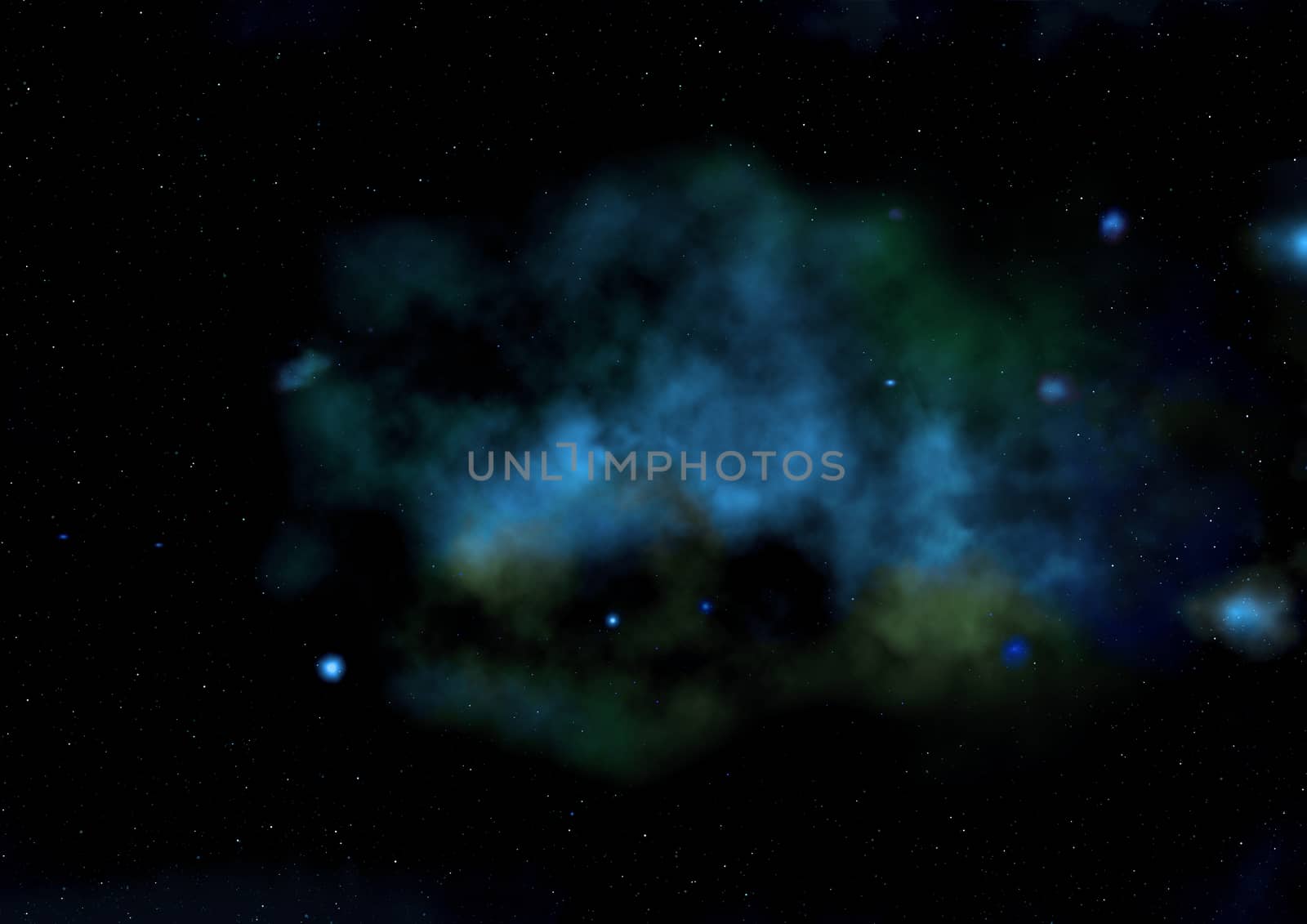 Small part of an infinite star field of space in the Universe. "Elements of this image furnished by NASA".