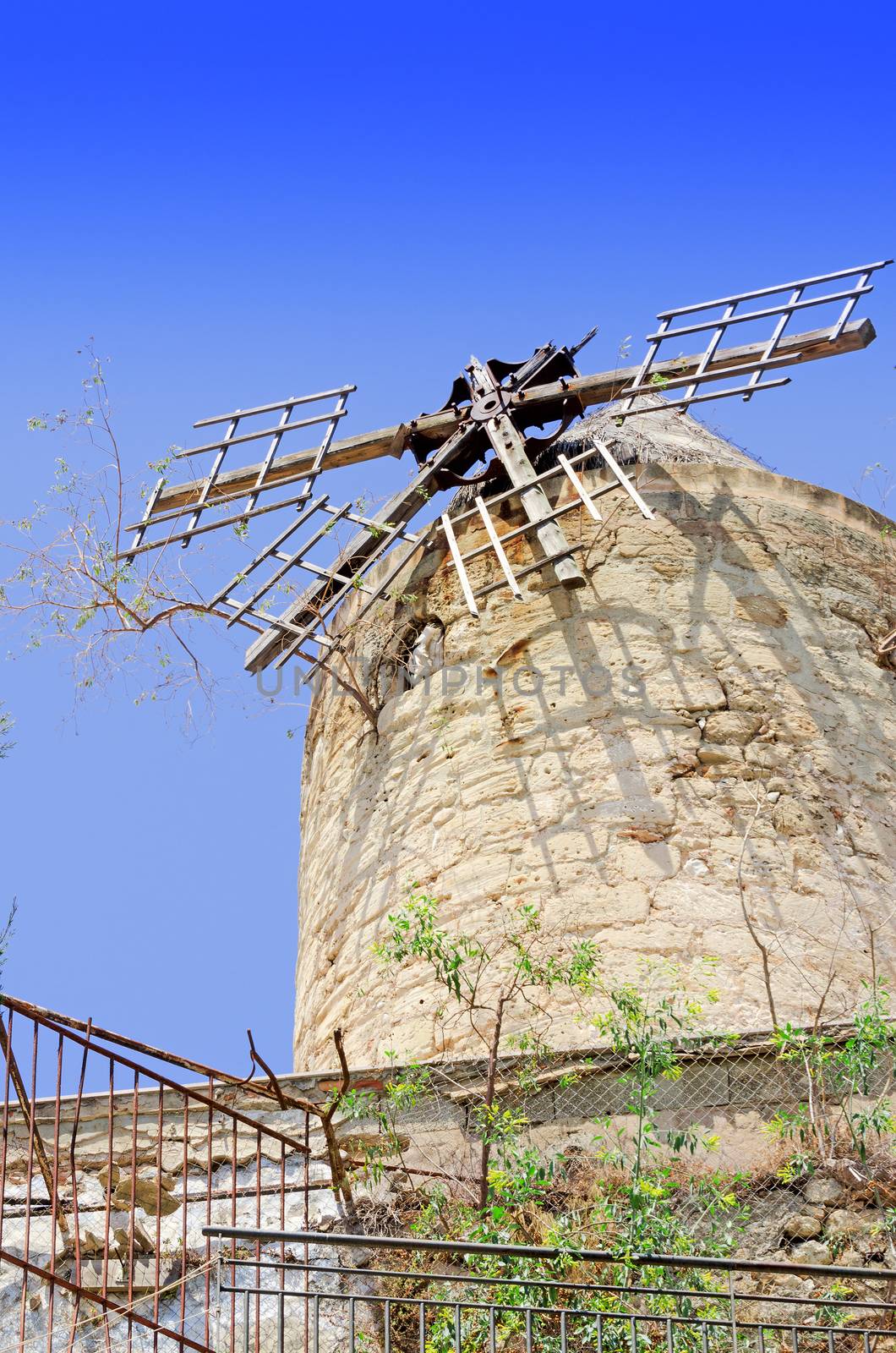 Old windmill by Nanisimova