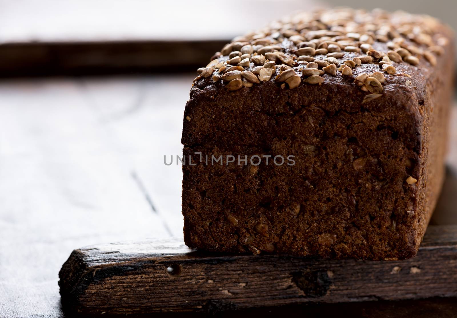 Bread loaf macro by Nanisimova