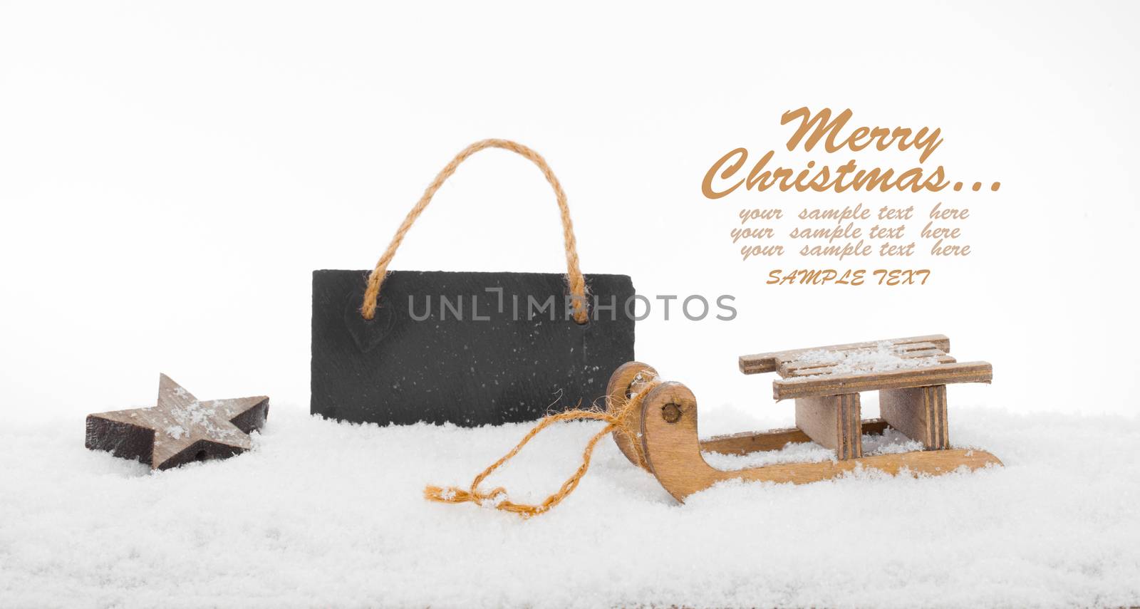 Christmas decoration isolated over white background by motorolka
