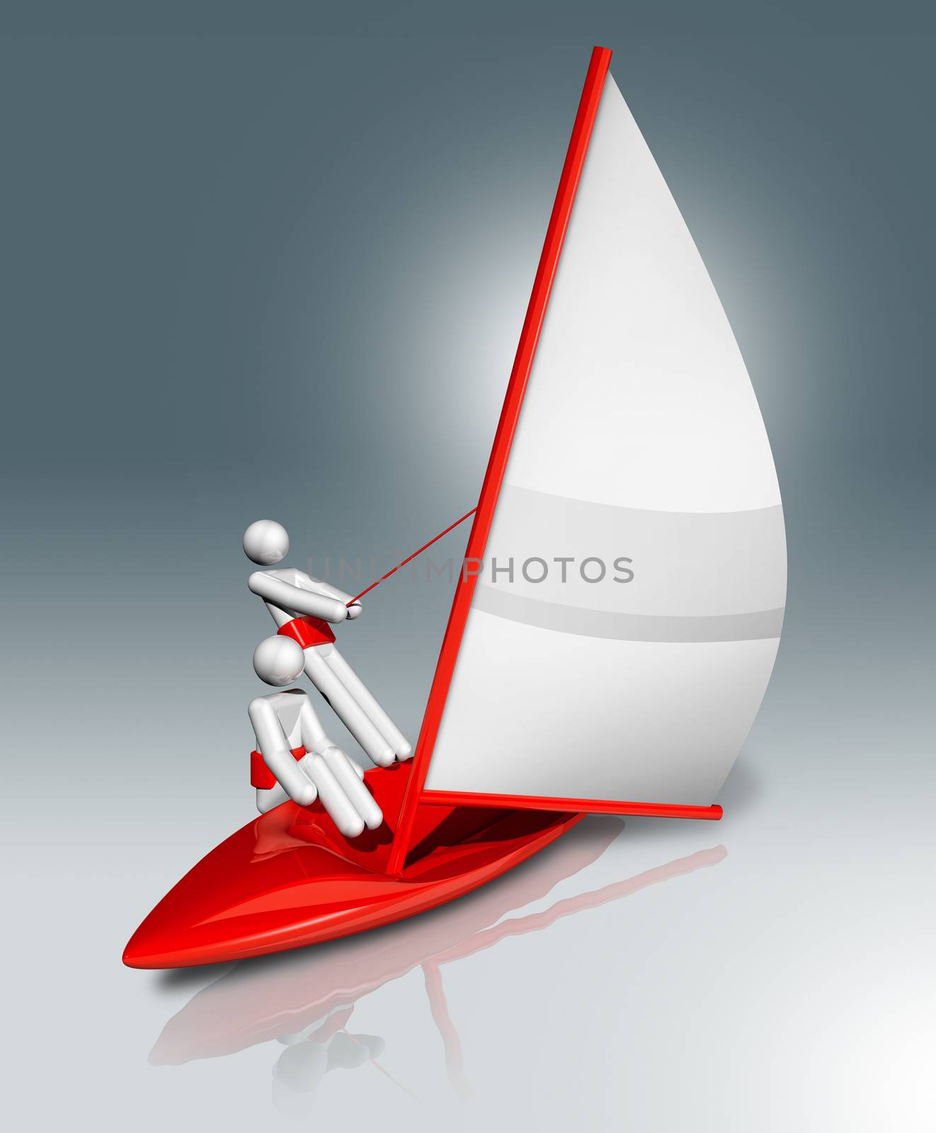 three dimensional sailing symbol, olympic games