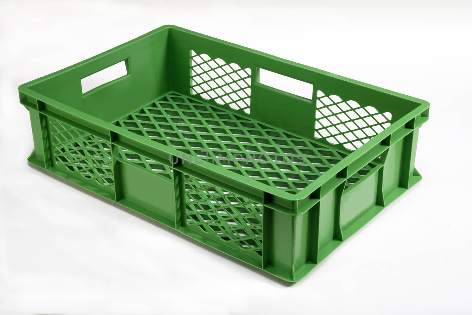 plastic crate for transport and preservation foods