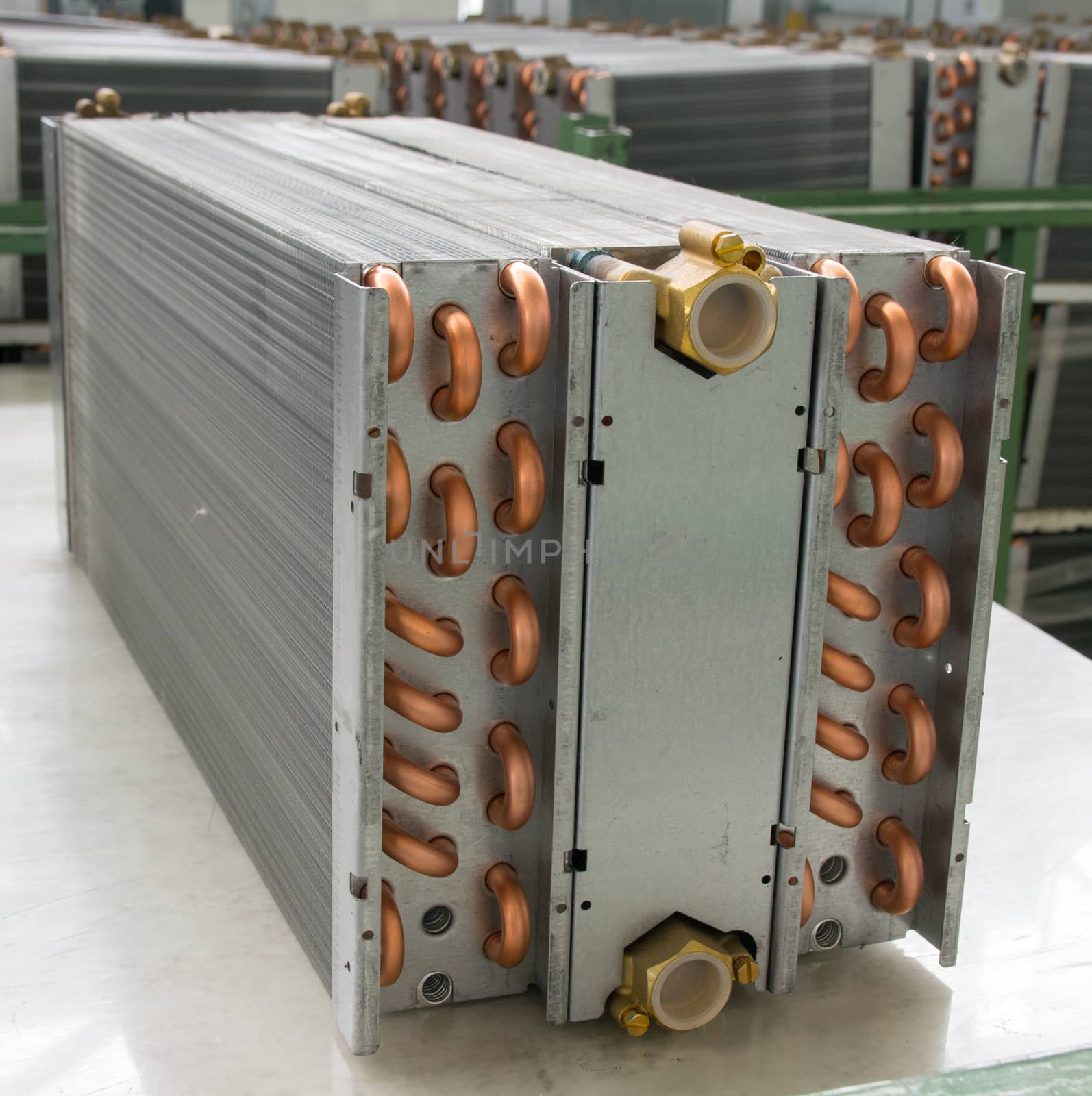 Aluminium heat exchanger