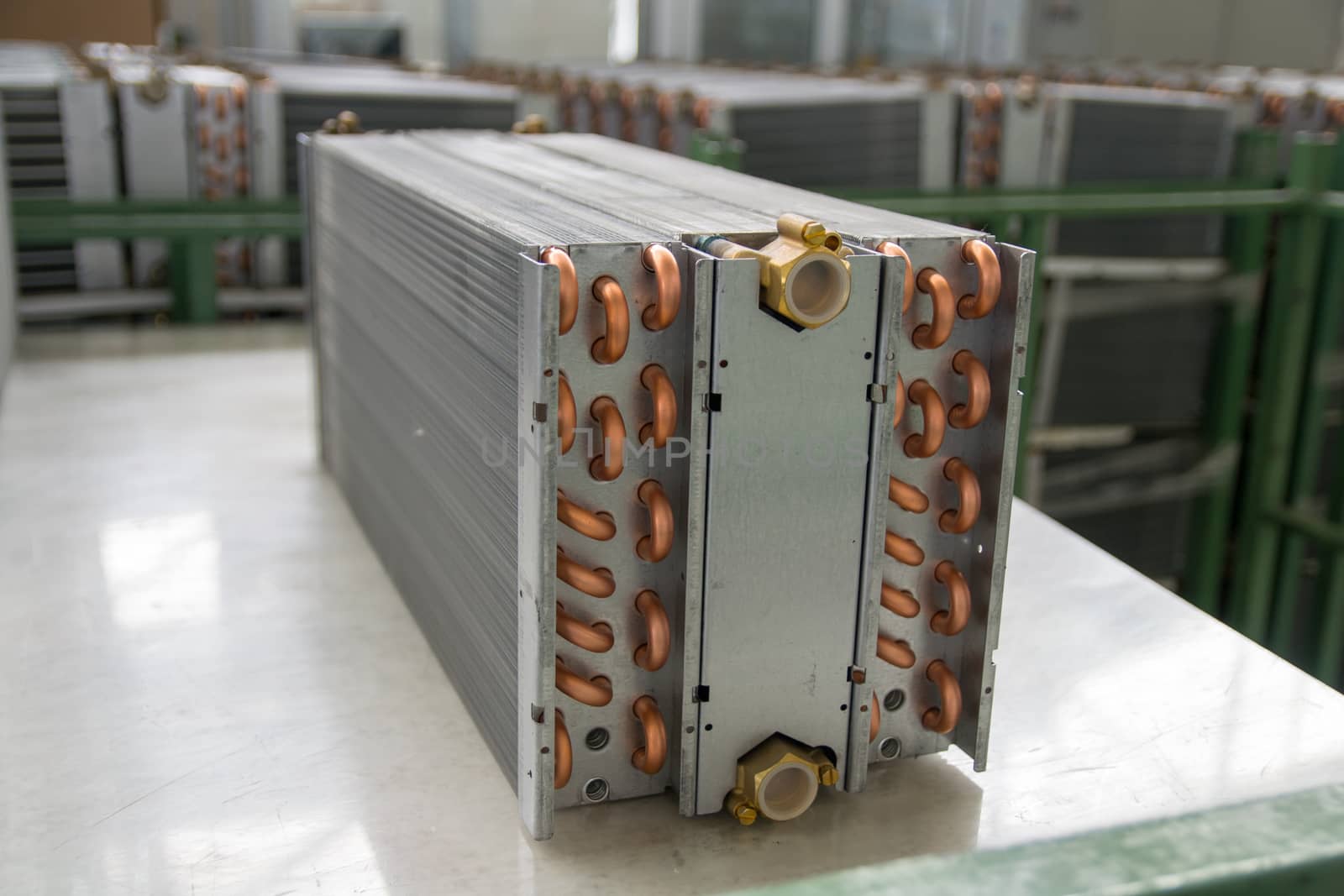 Aluminium heat exchanger