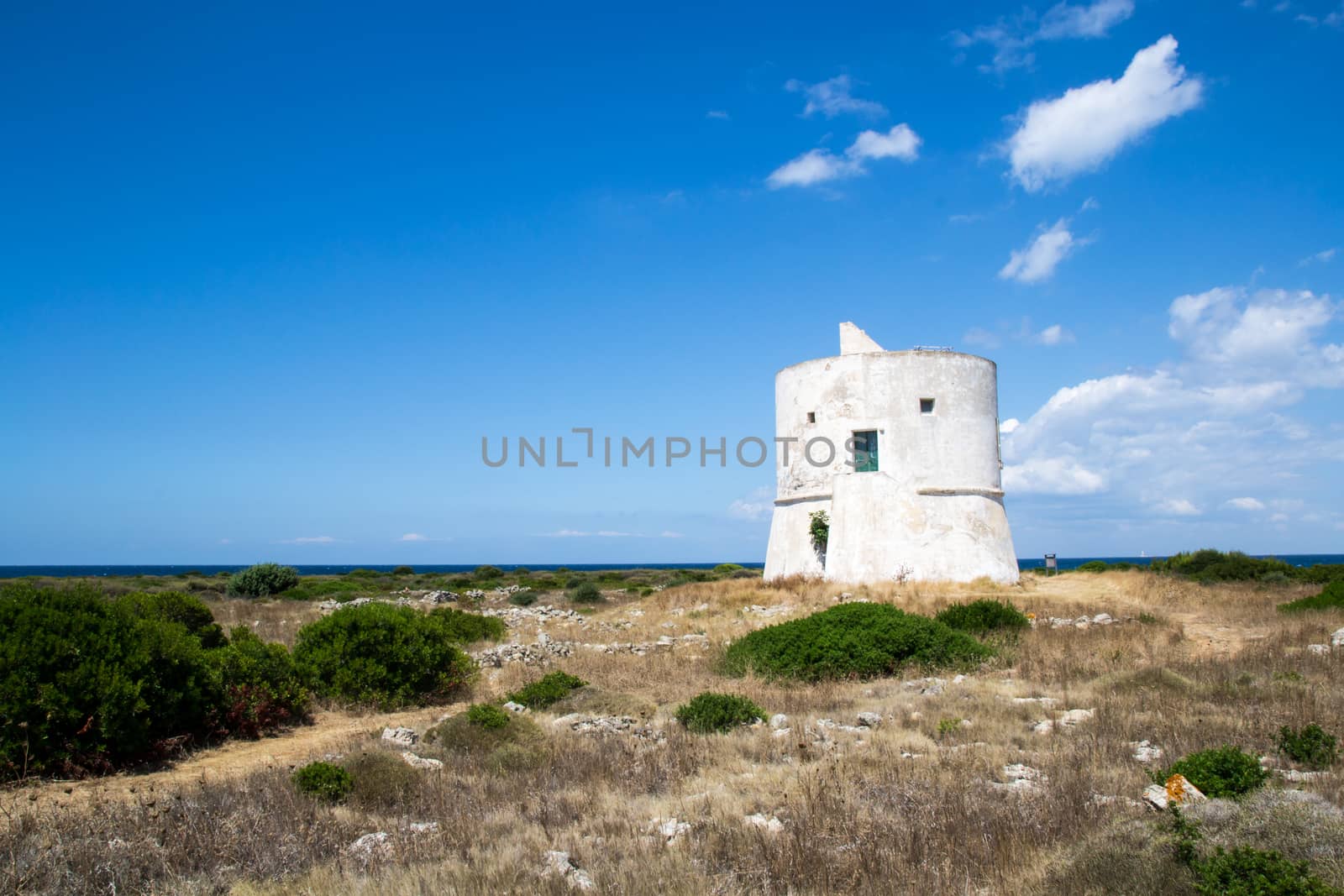 ancient coastal tower lookout pirates