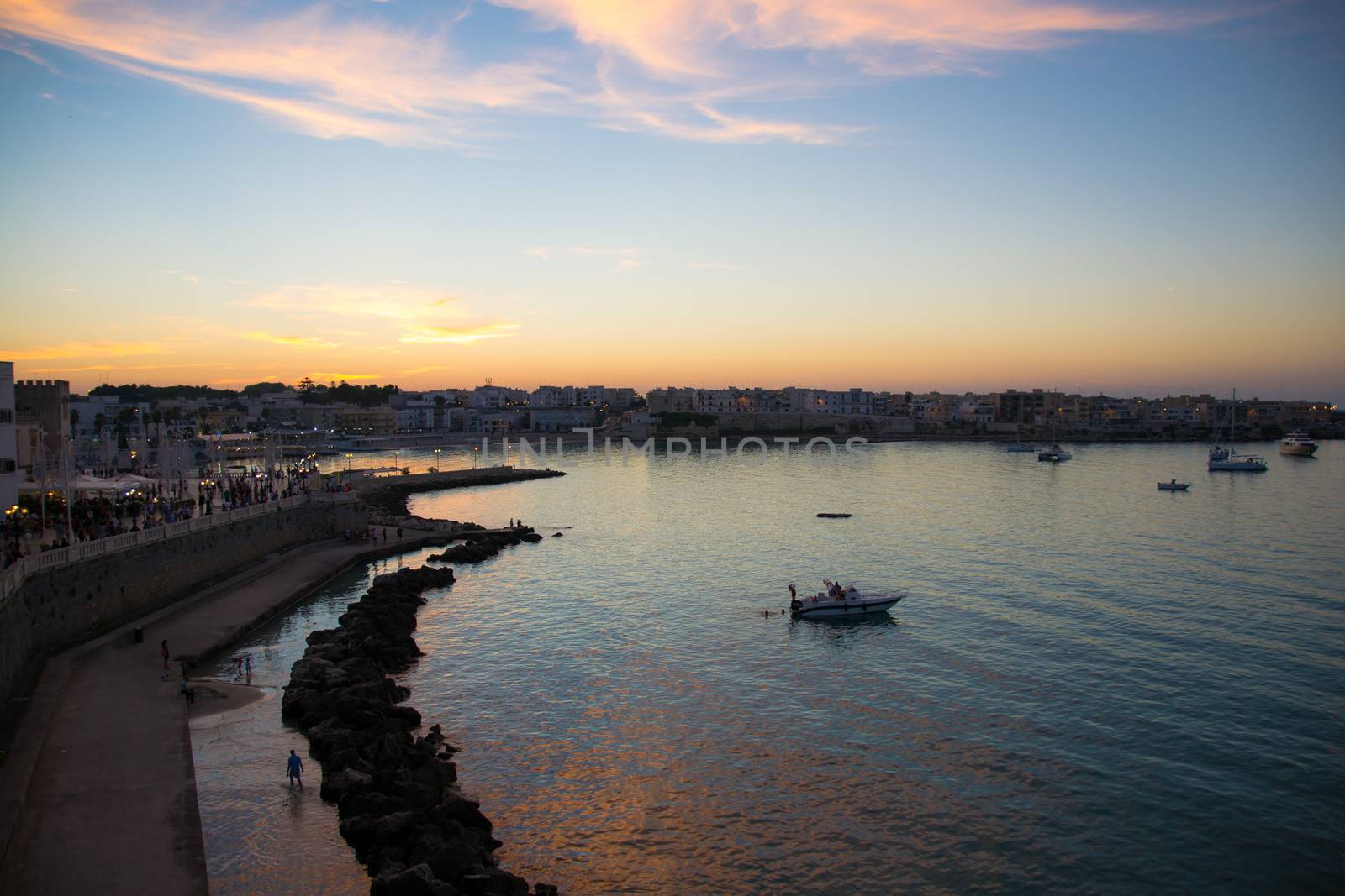 Sunset in Otranto