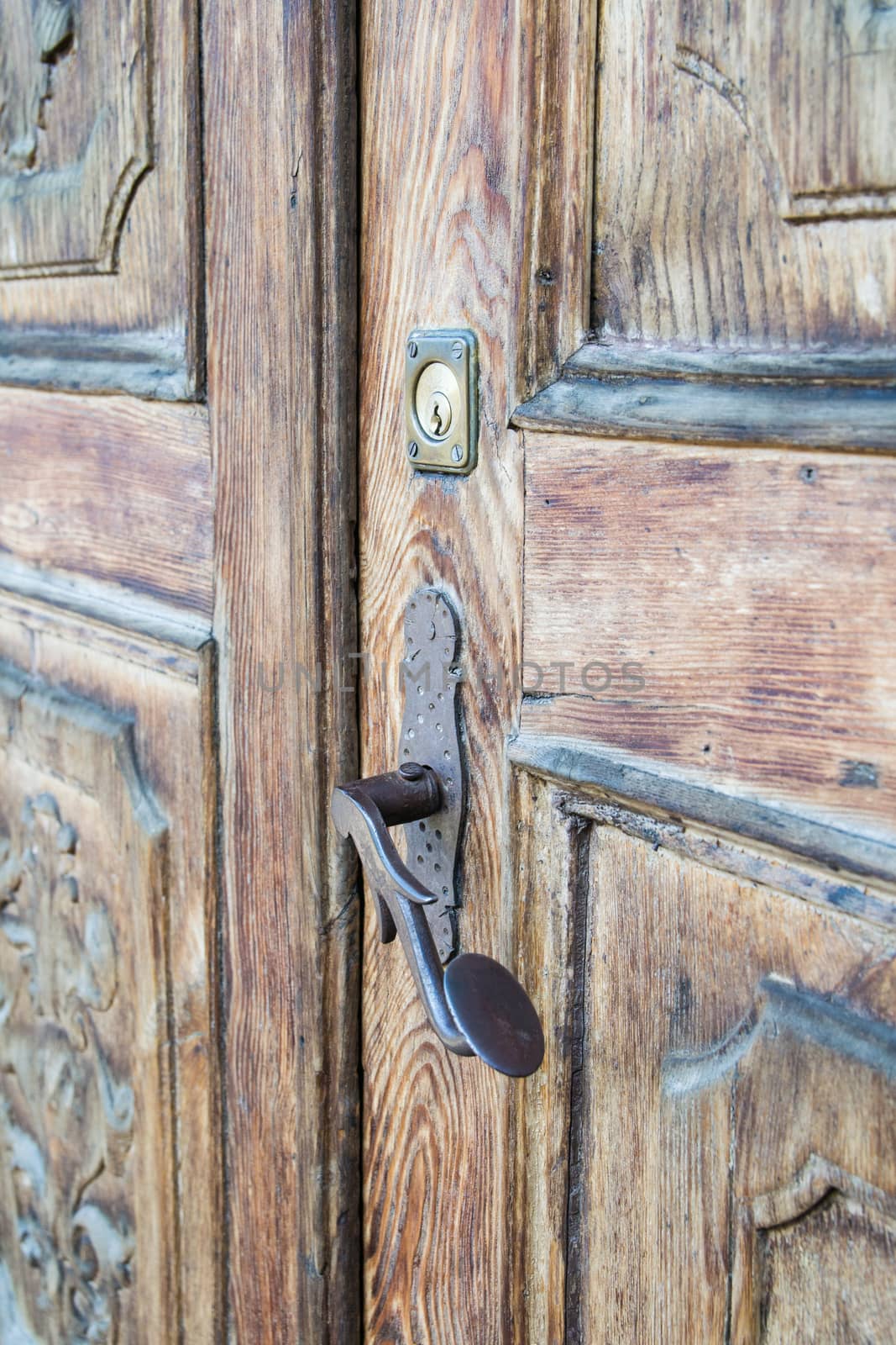 wooden door by Isaac74