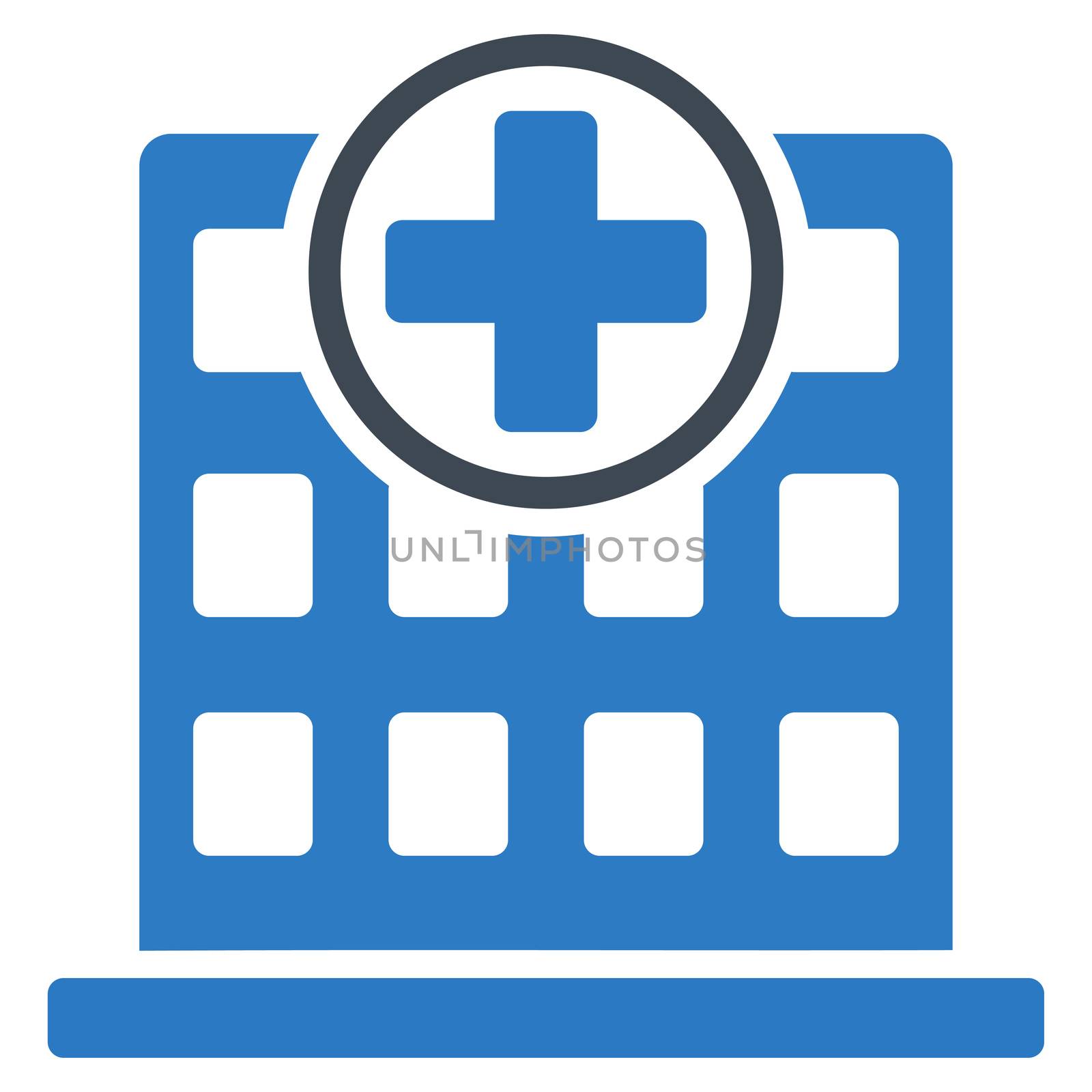Clinic Building Icon by ahasoft