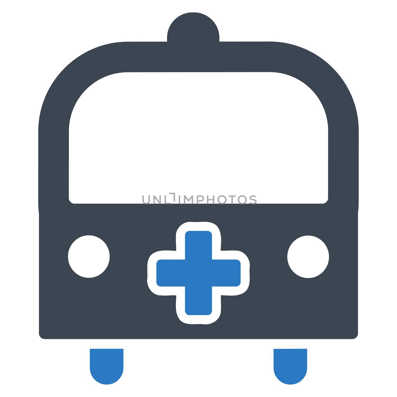 Medical Bus Icon by ahasoft