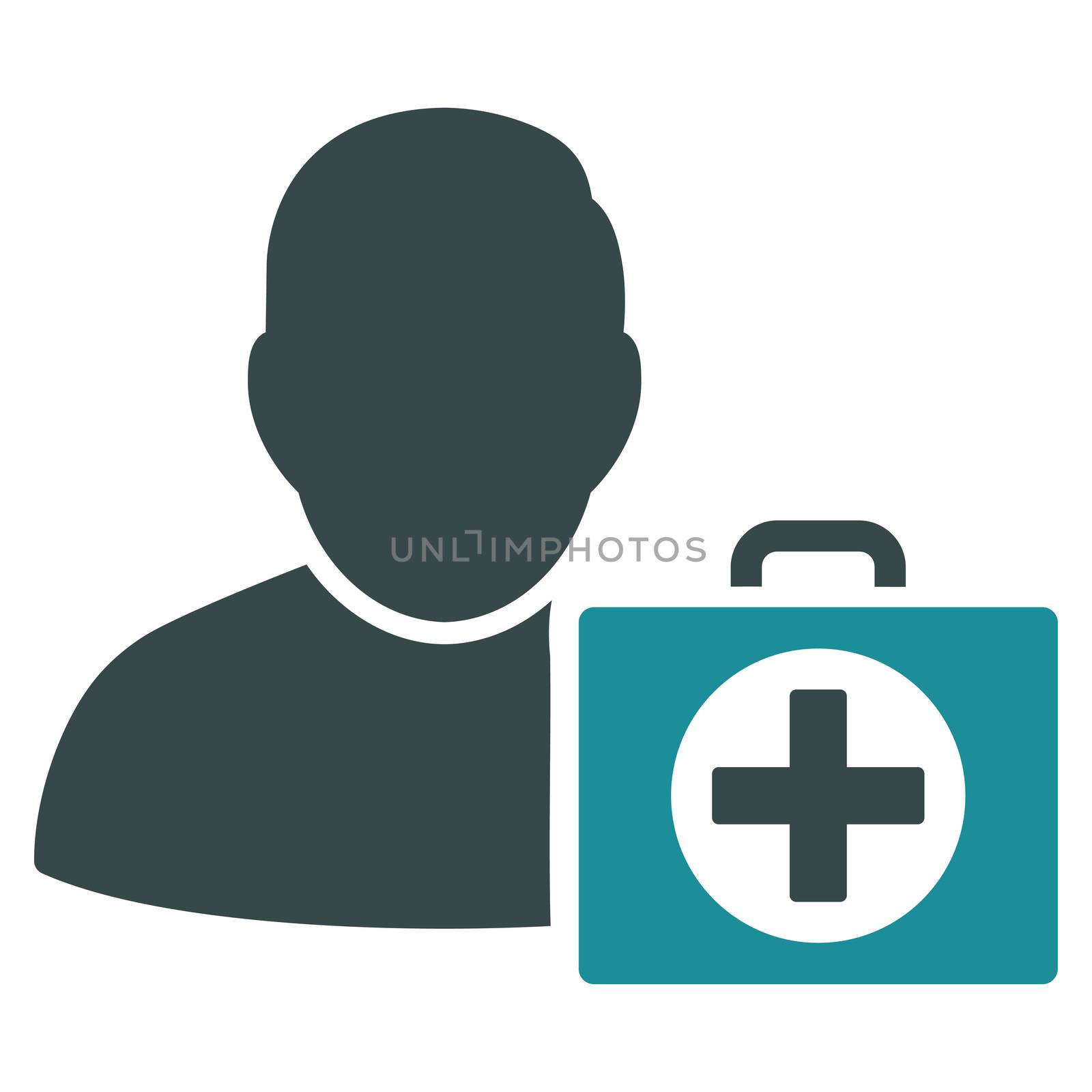 First Aid Man Icon by ahasoft