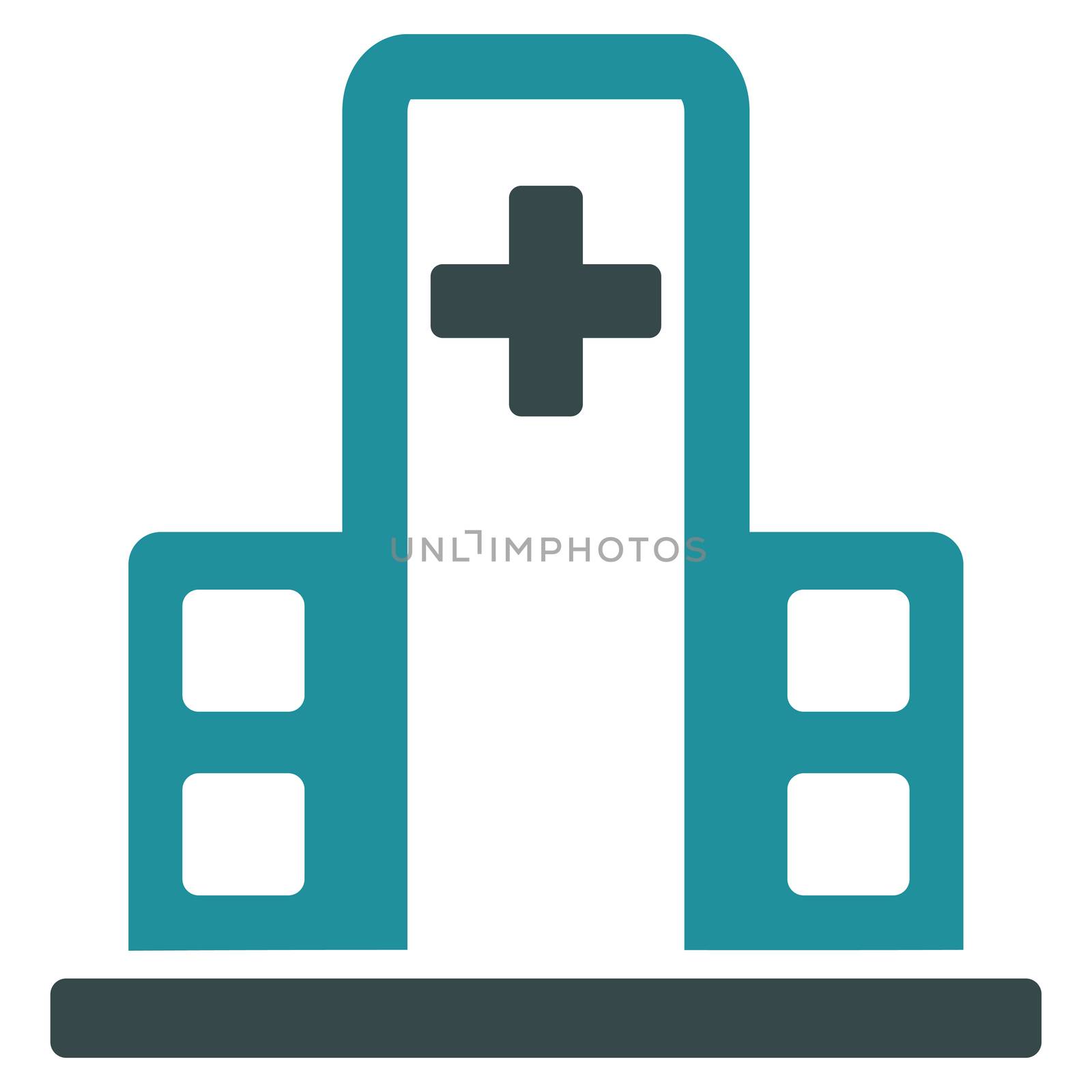 Hospital Building Icon by ahasoft