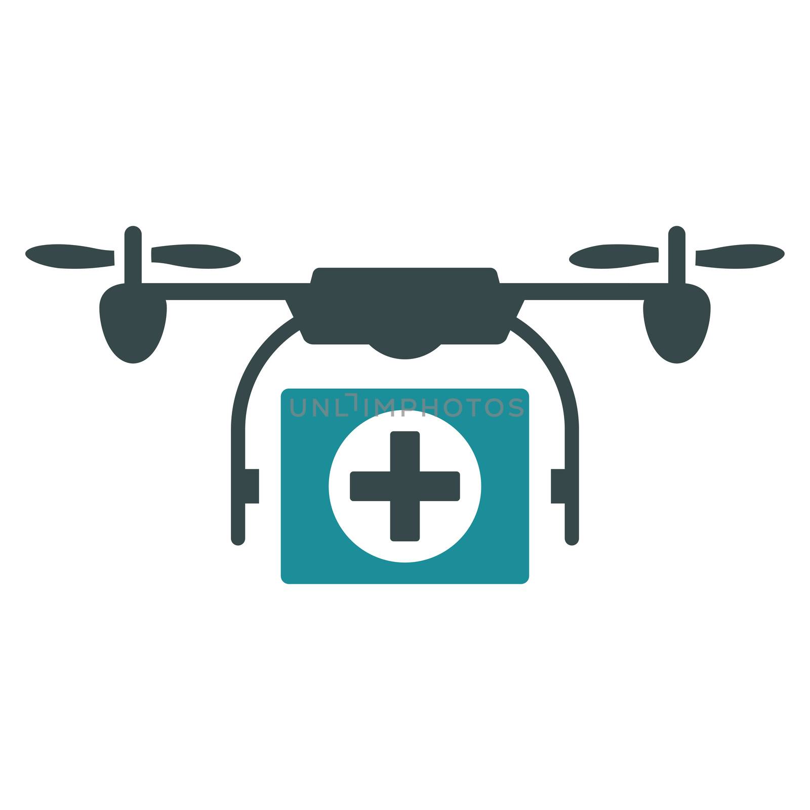 Medical Drone Icon by ahasoft