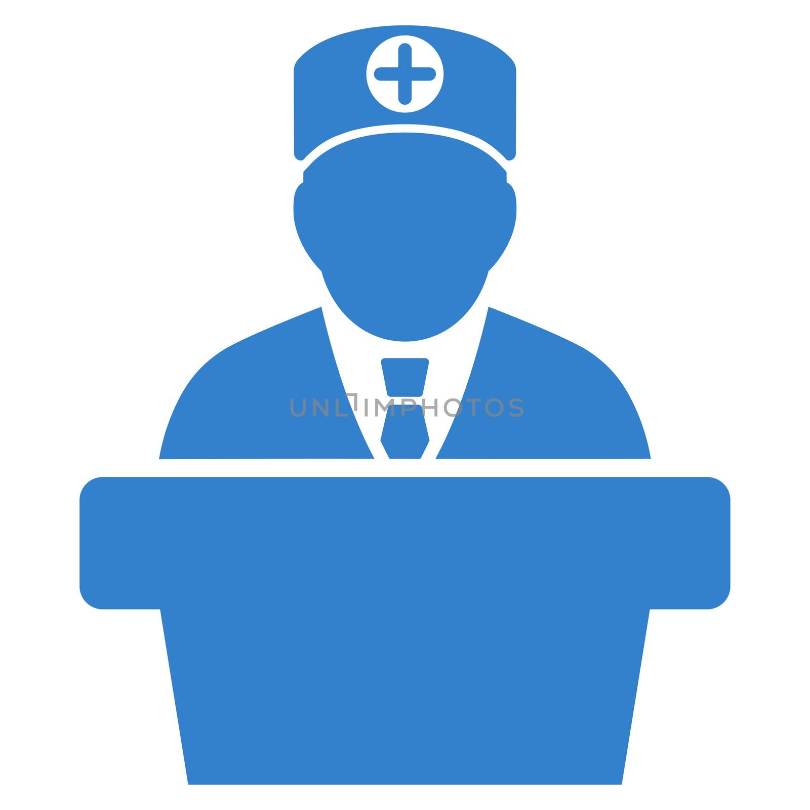 Medical Official Lecture Icon by ahasoft