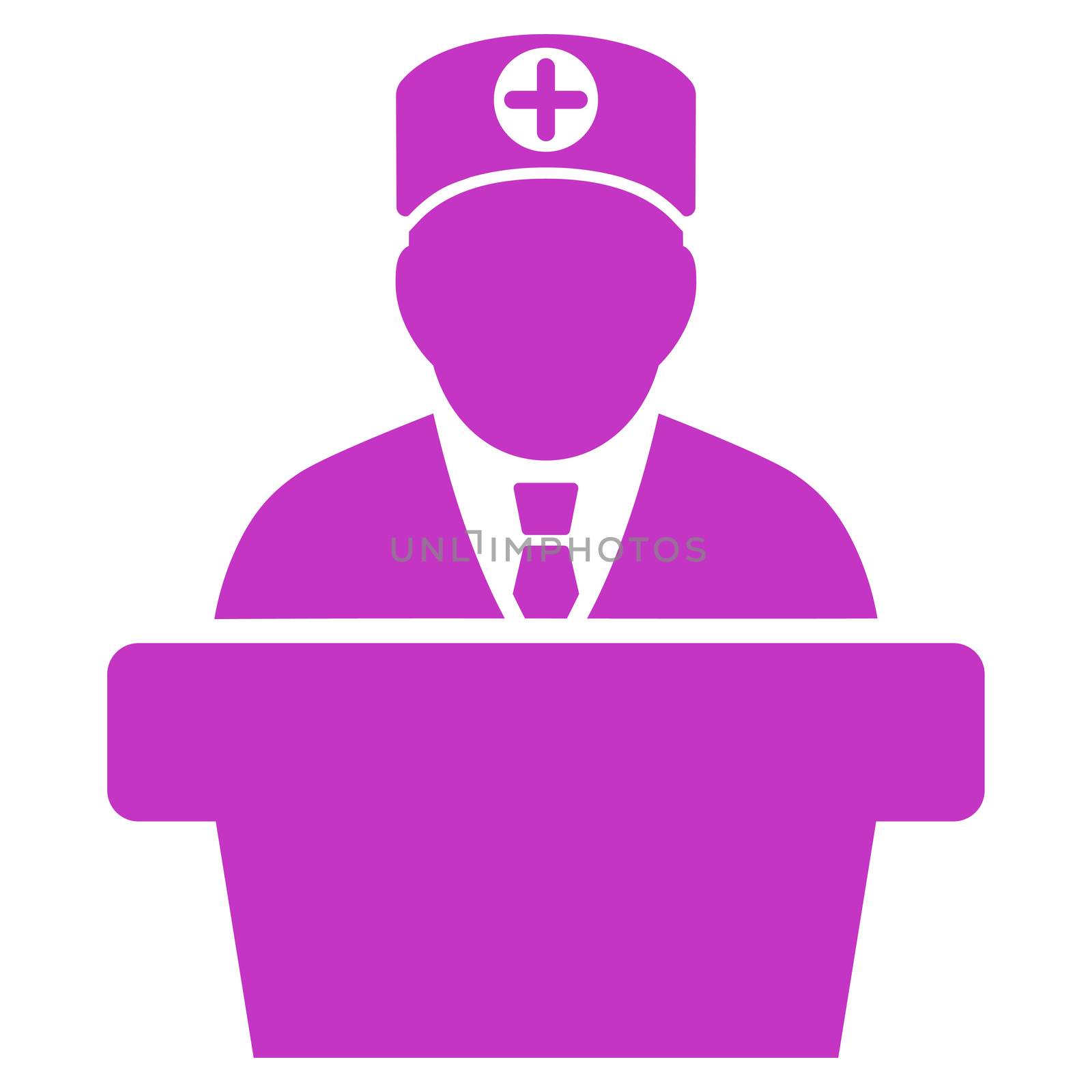 Medical Official Lecture Icon by ahasoft