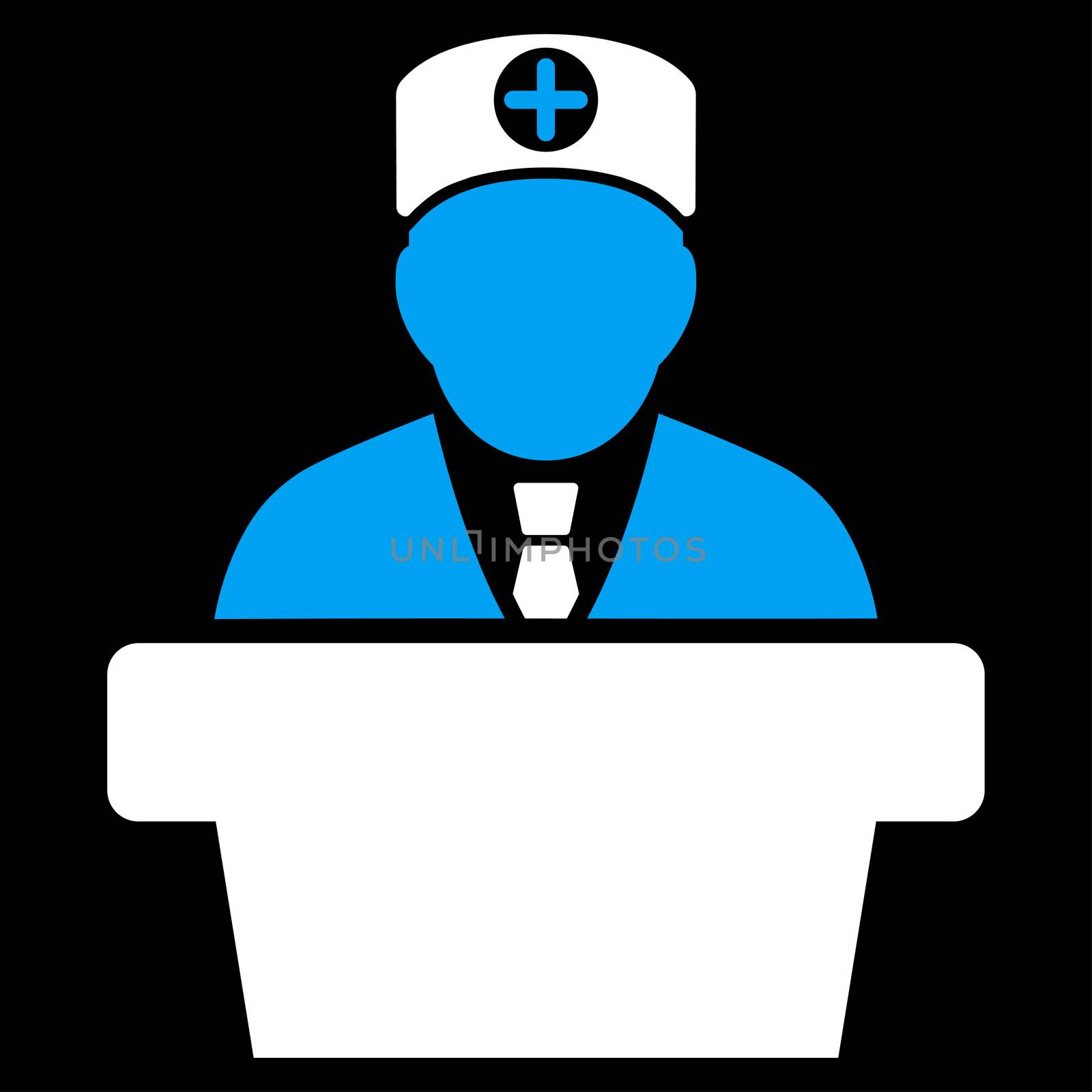 Medical Official Lecture Icon by ahasoft