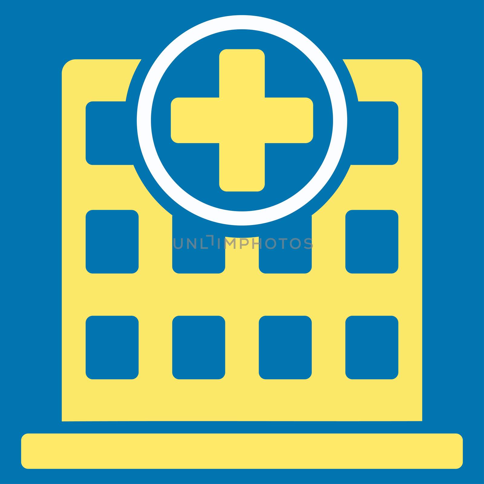 Clinic Building Icon by ahasoft