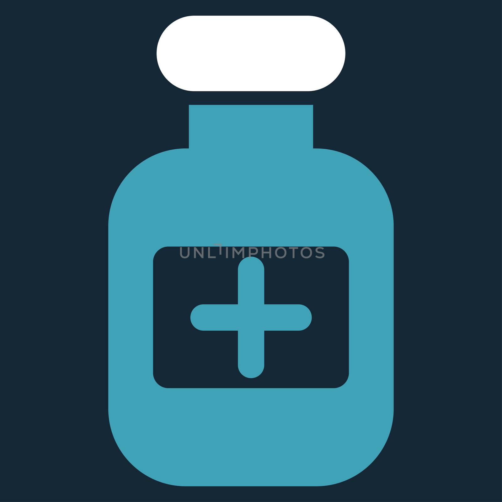 Drugs Bottle Icon by ahasoft